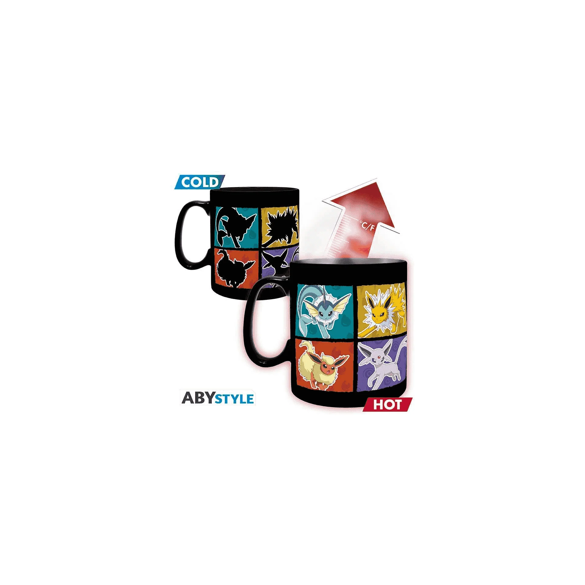 POKEMON  Taza Mágica  460 ml  Eevee x2 - Image 2