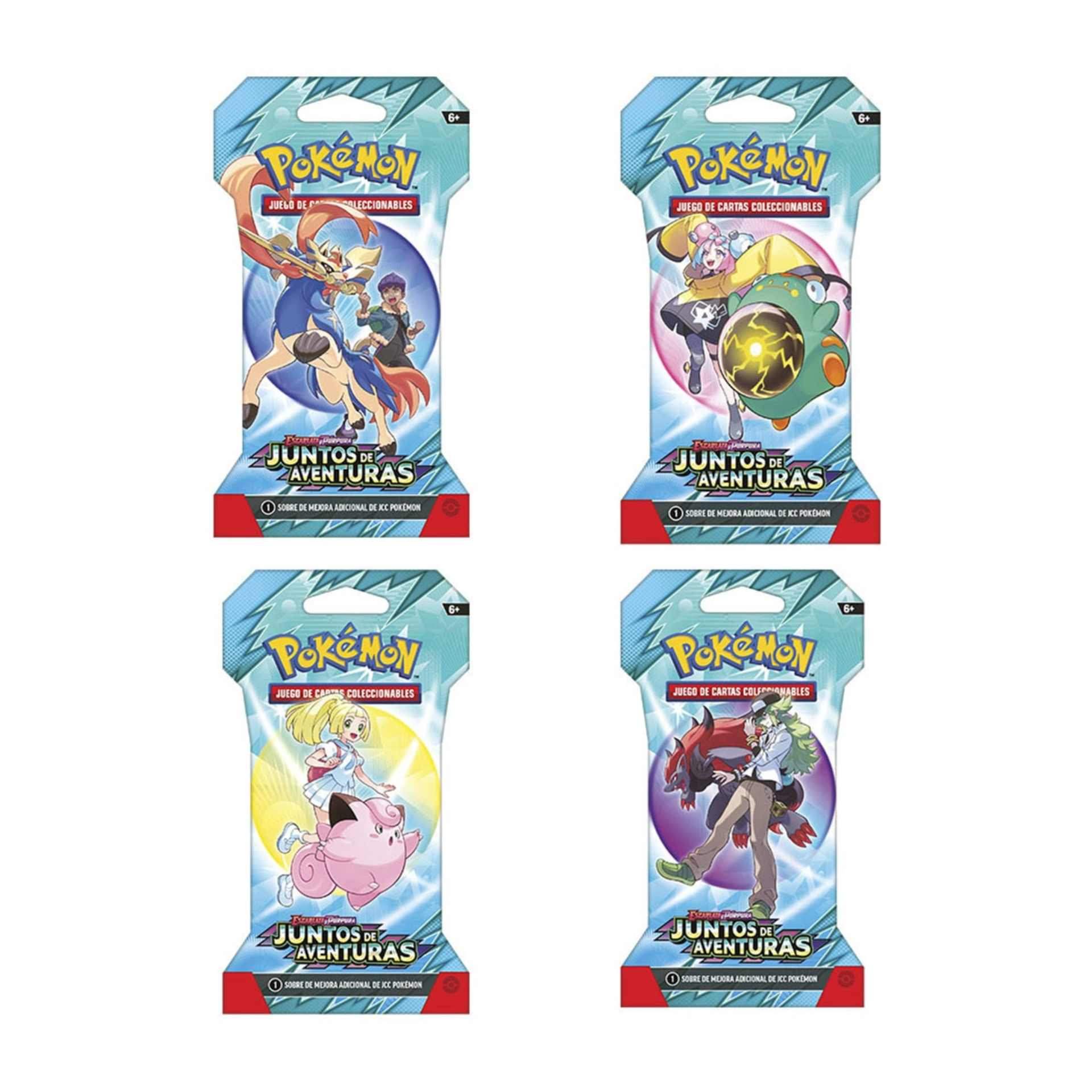 Pokémon TCG Expansion Sleeved Booster Escarlata y Púrpura 9: Journey Together