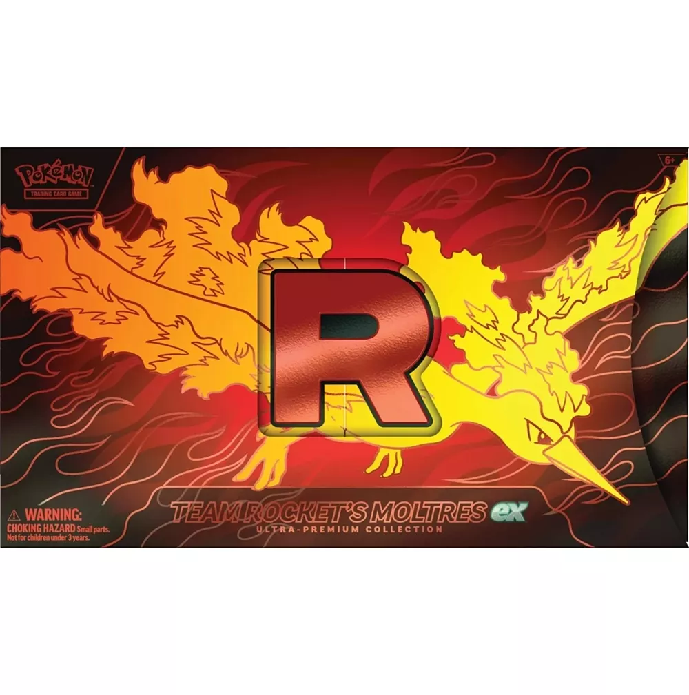 Pokémon Team Rocket’s Moltres EX Ultra Premium EN
