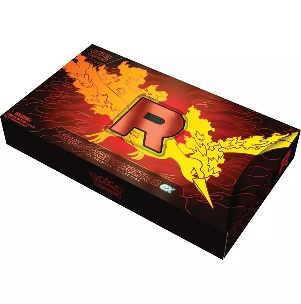 Pokémon Team Rocket’s Moltres EX Ultra Premium EN - Image 2
