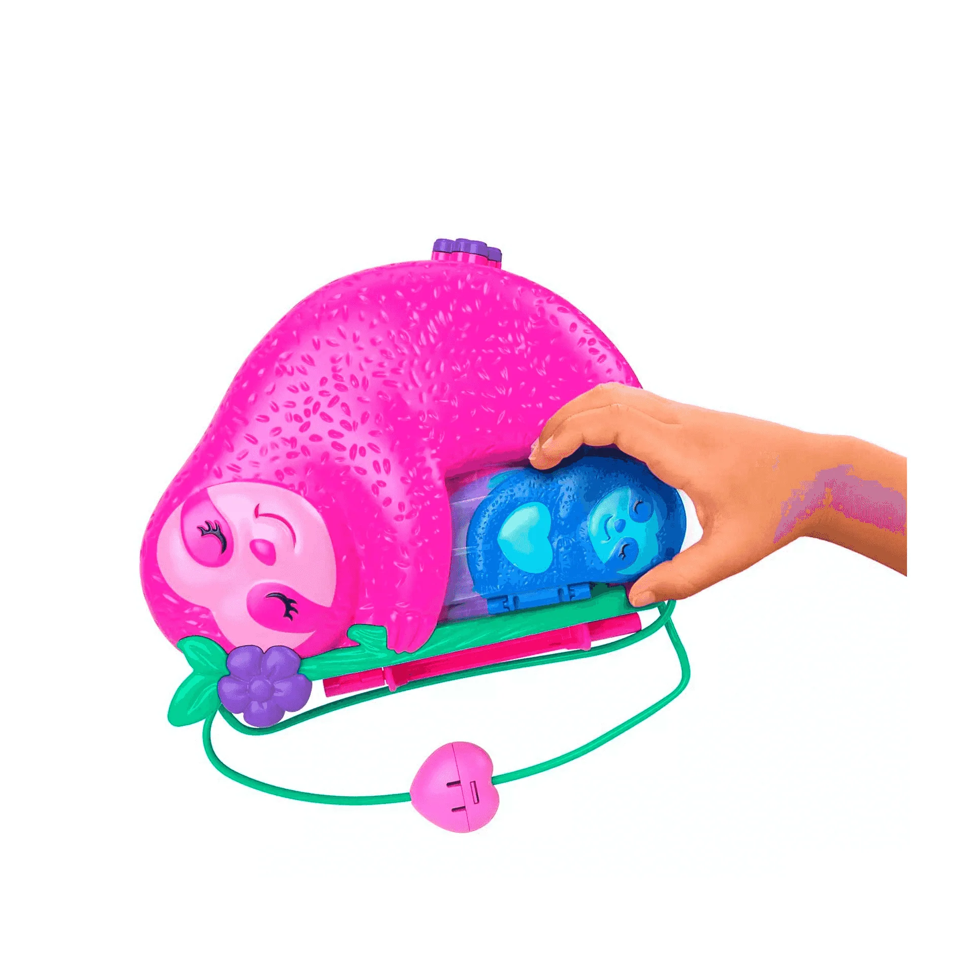 Polly Pocket Cofre Familia De Perezosos Mattel - Image 4