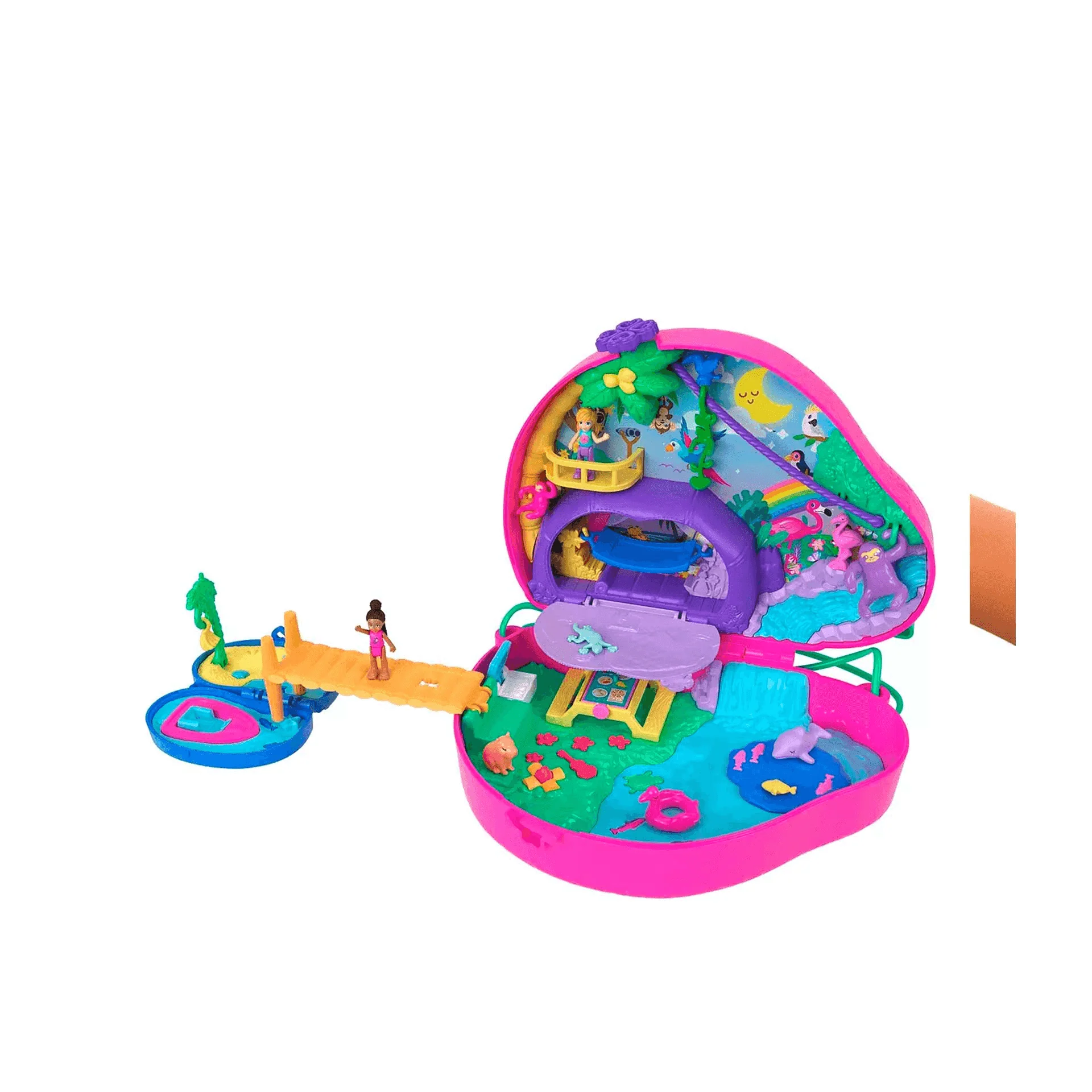 Polly Pocket Cofre Familia De Perezosos Mattel - Image 6