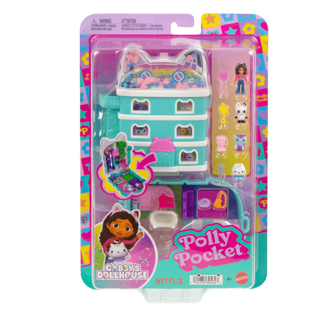 Polly Pocket La Casa de Muñecas de Gabby Estuche Conjunto de Juego - Image 6