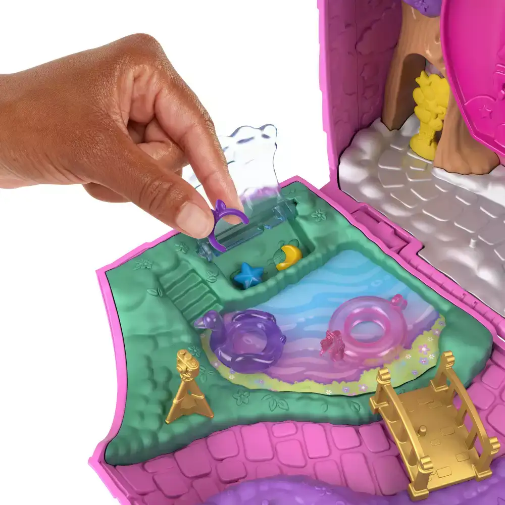 POLLY POLSTOCK PARTILANDIA DE UNICORNIOS Conjunto de juego - Juguete de Polly Pocket - Image 7