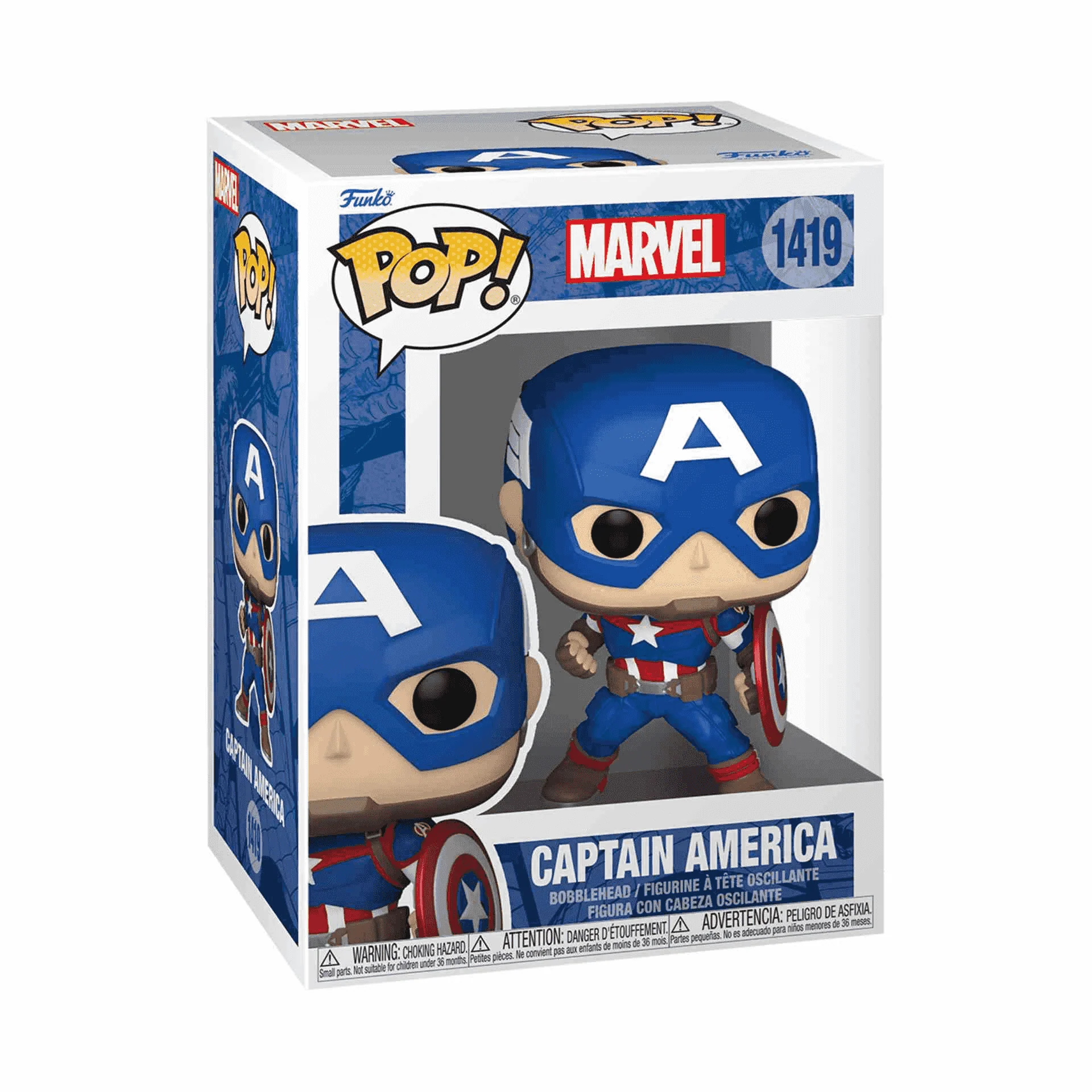POP Marvel NC - Captain America (82497) - Image 2