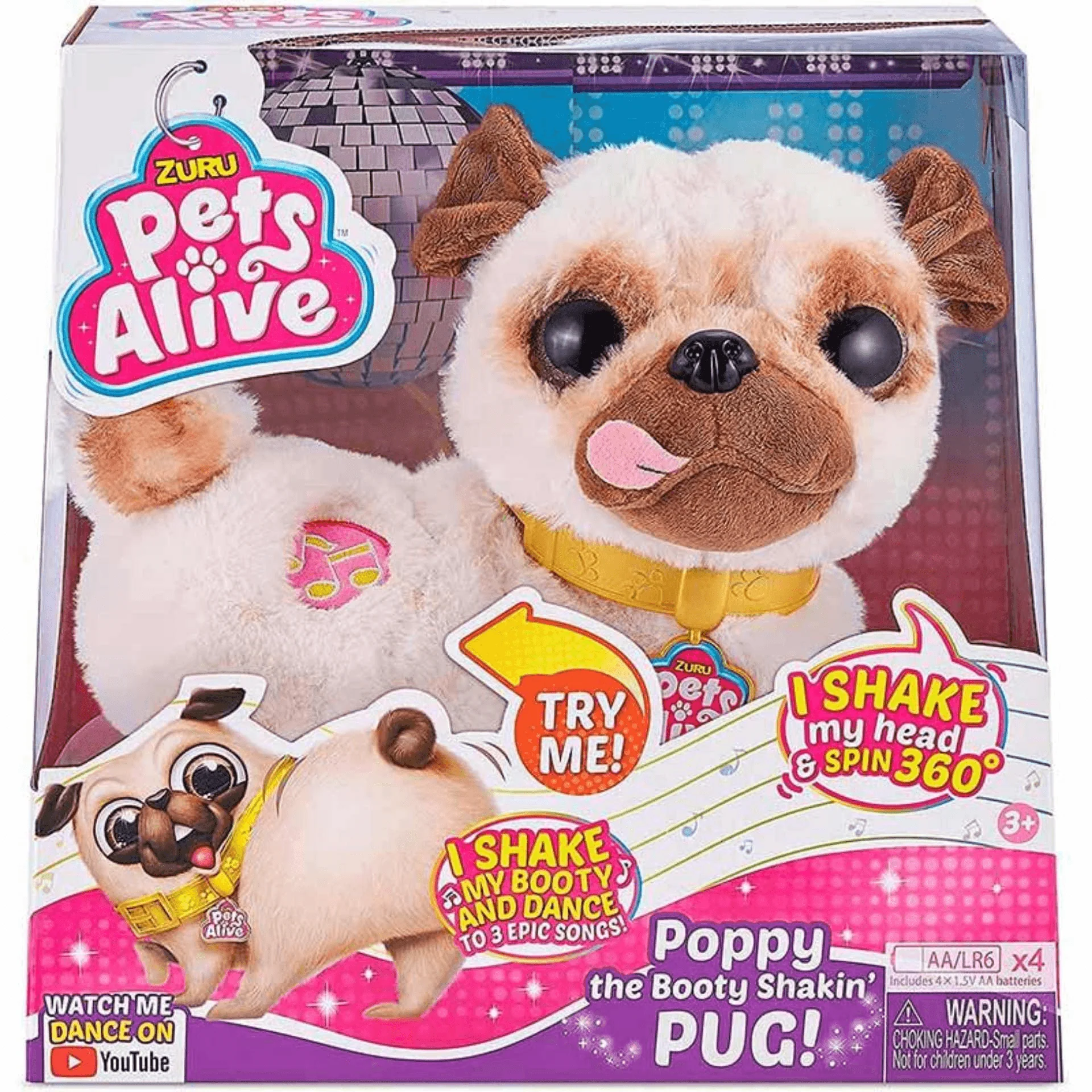 Poppy Perrito Carlino Bailarín - Pets Alive - Image 3