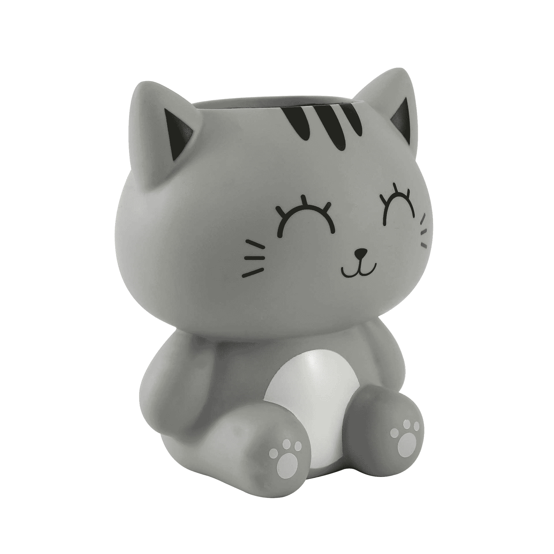 Portabolígrafos 3D Grey Cat