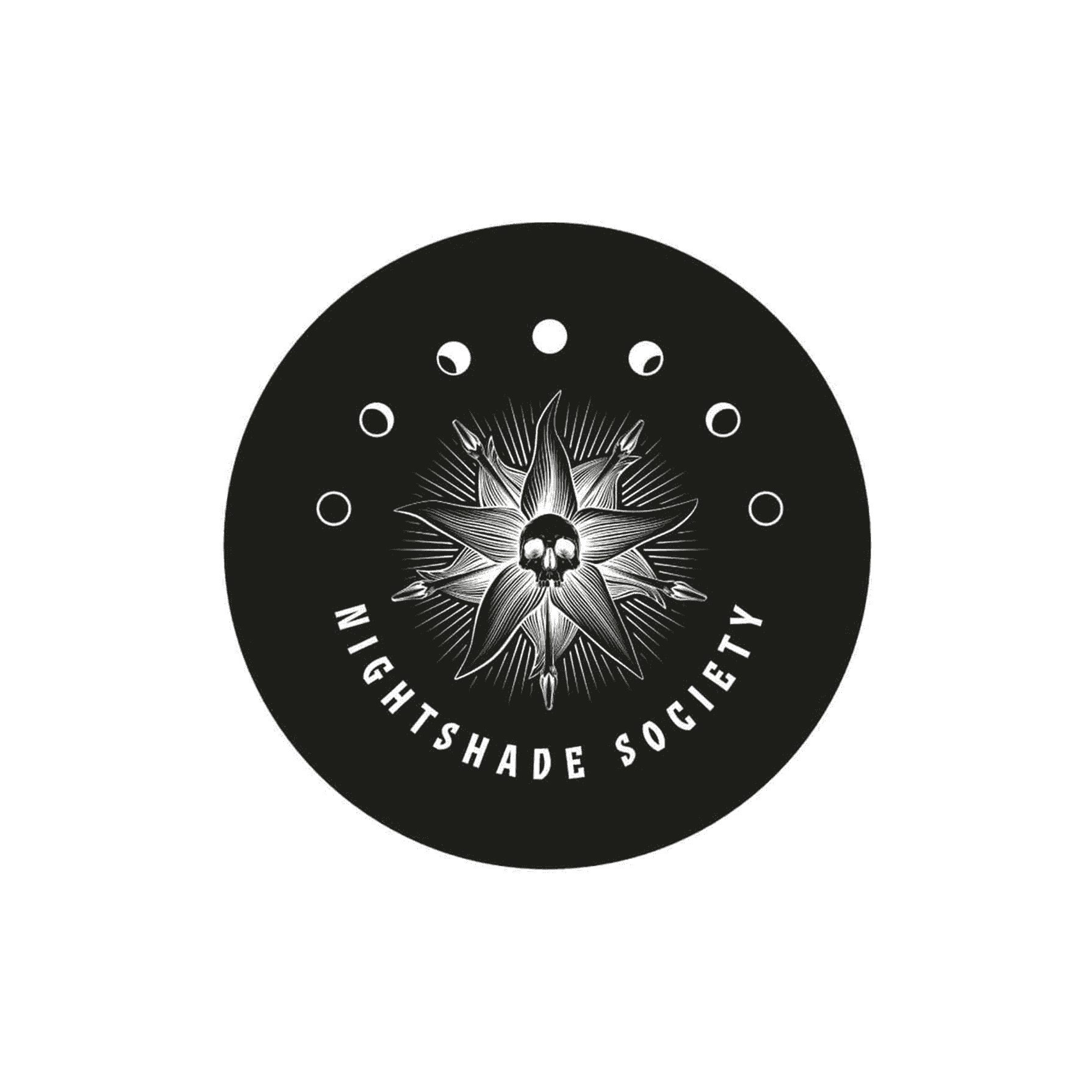 Posavasos 'Nightshade Society' – Producto Oficial de la Serie 'Wednesday' de Netflix