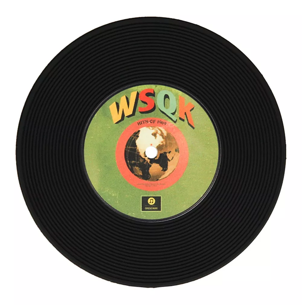 Posavasos Stranger Things 5 WSQK Radio Station (set de 4) - Image 6