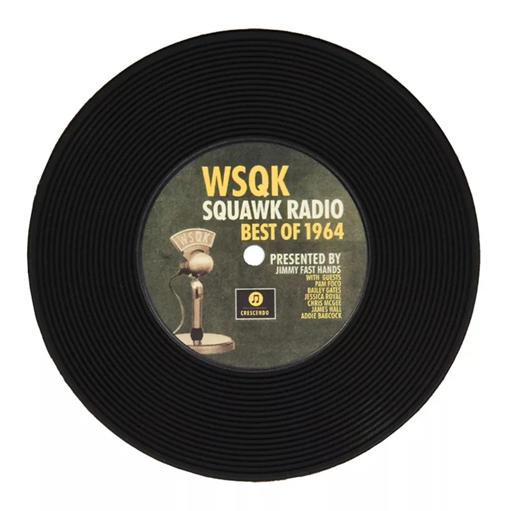 Posavasos Stranger Things 5 WSQK Radio Station (set de 4) - Image 7