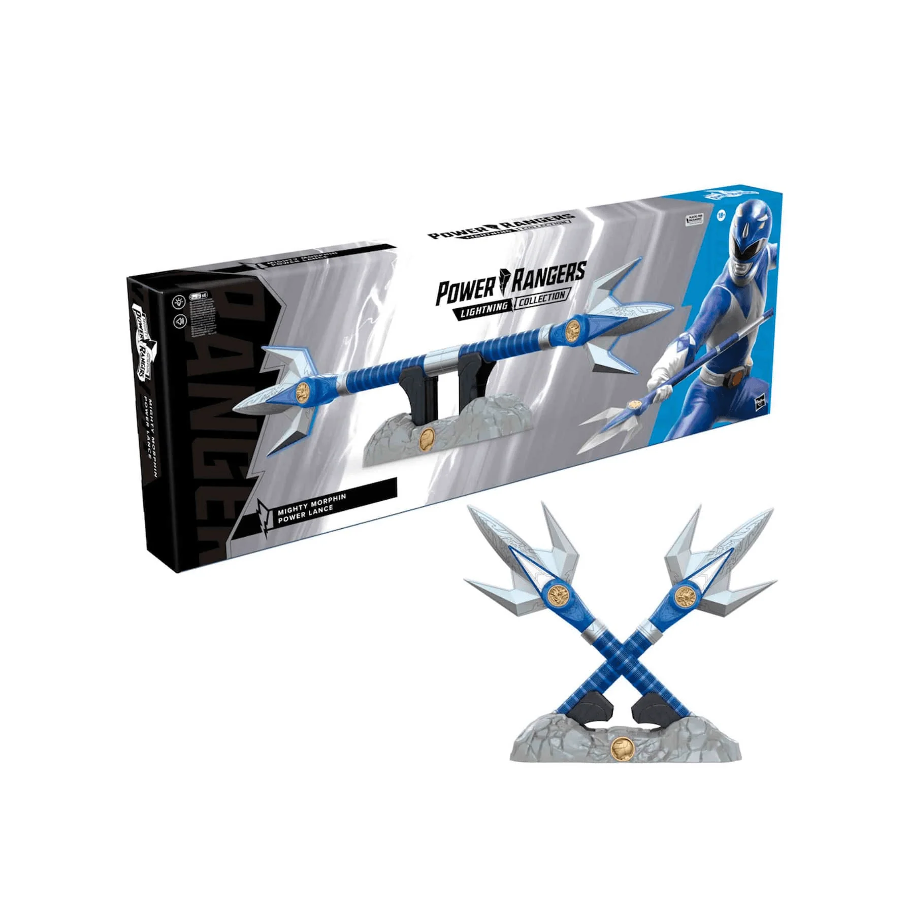 Power Rangers Lanza Extenxible Plue Power Lanc