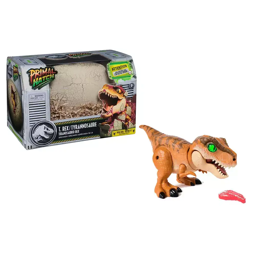 Primal Hatch T-Rex – Huevo sorpresa de dinosaurio