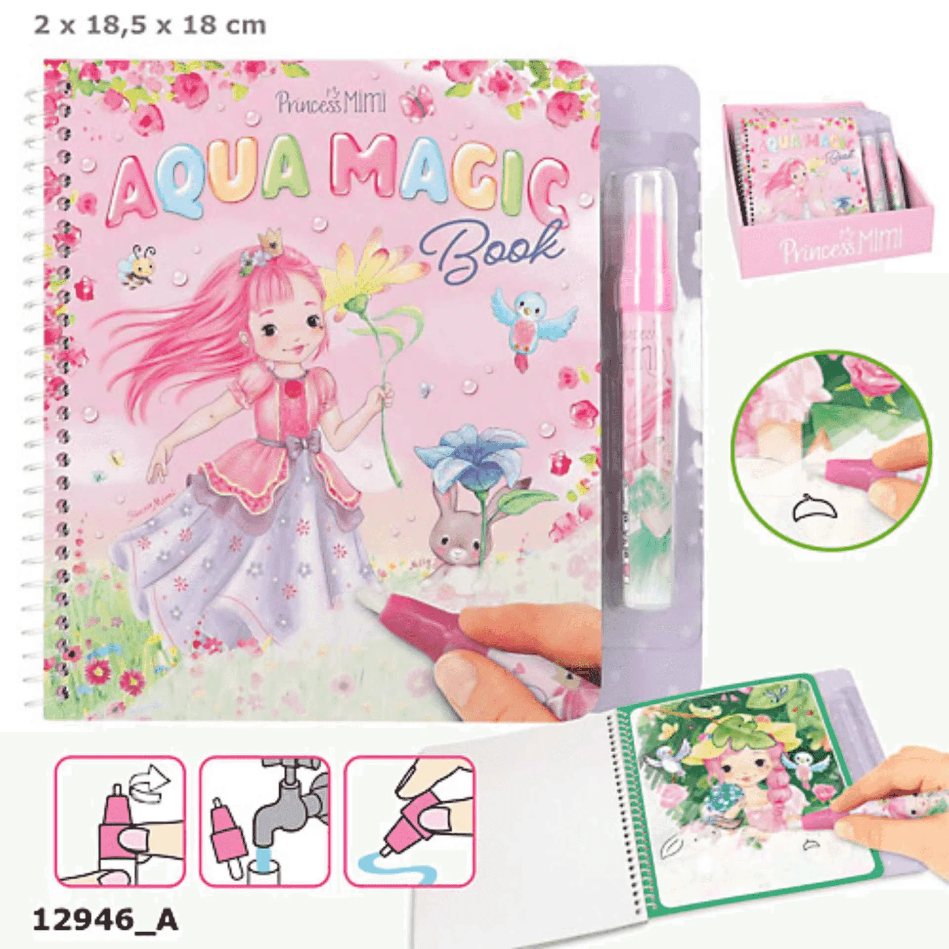 Princess Mimi Aqua Magic Book