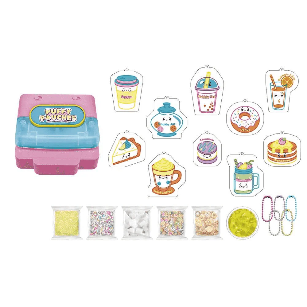 Puffy Pouches Pack Temáticos – Crea 10 Bolsitas Squishy (Modelos Surtidos) - Image 5