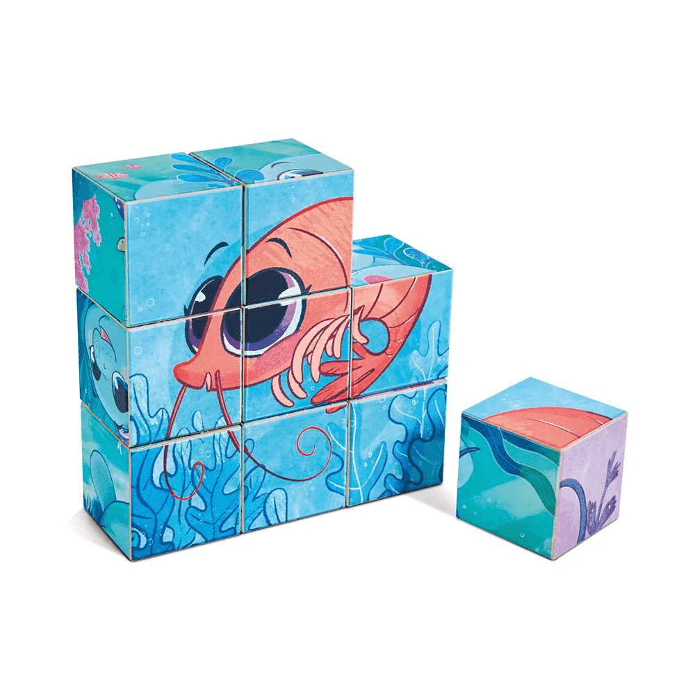 Puzle bloques de madera Iti 6 puzzles educativos infantiles