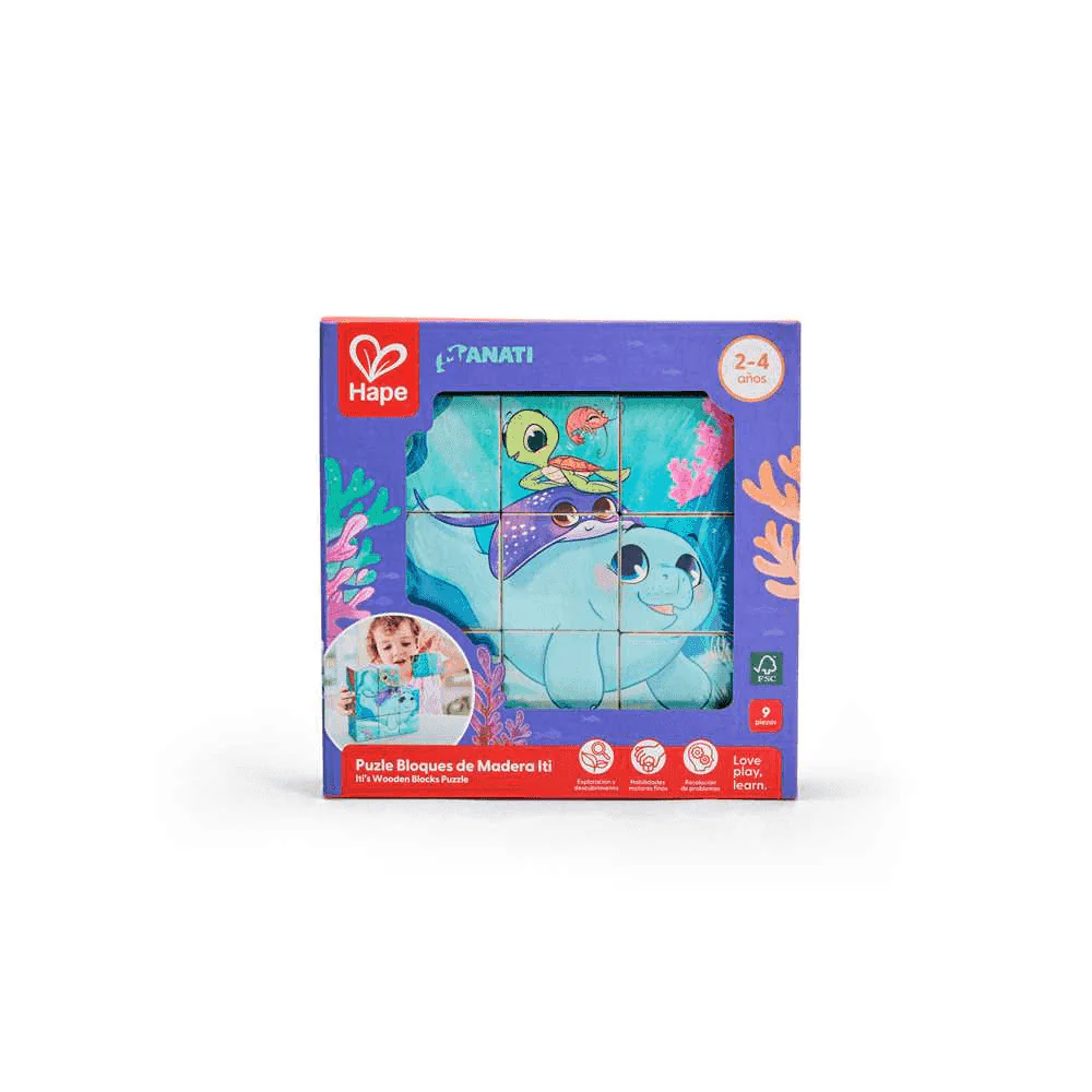 Puzle bloques de madera Iti 6 puzzles educativos infantiles - Image 6