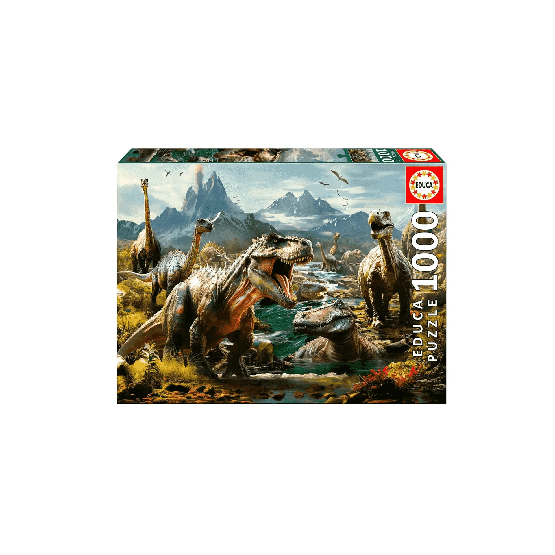 Puzzle 1000 Dinosaurios Feroces