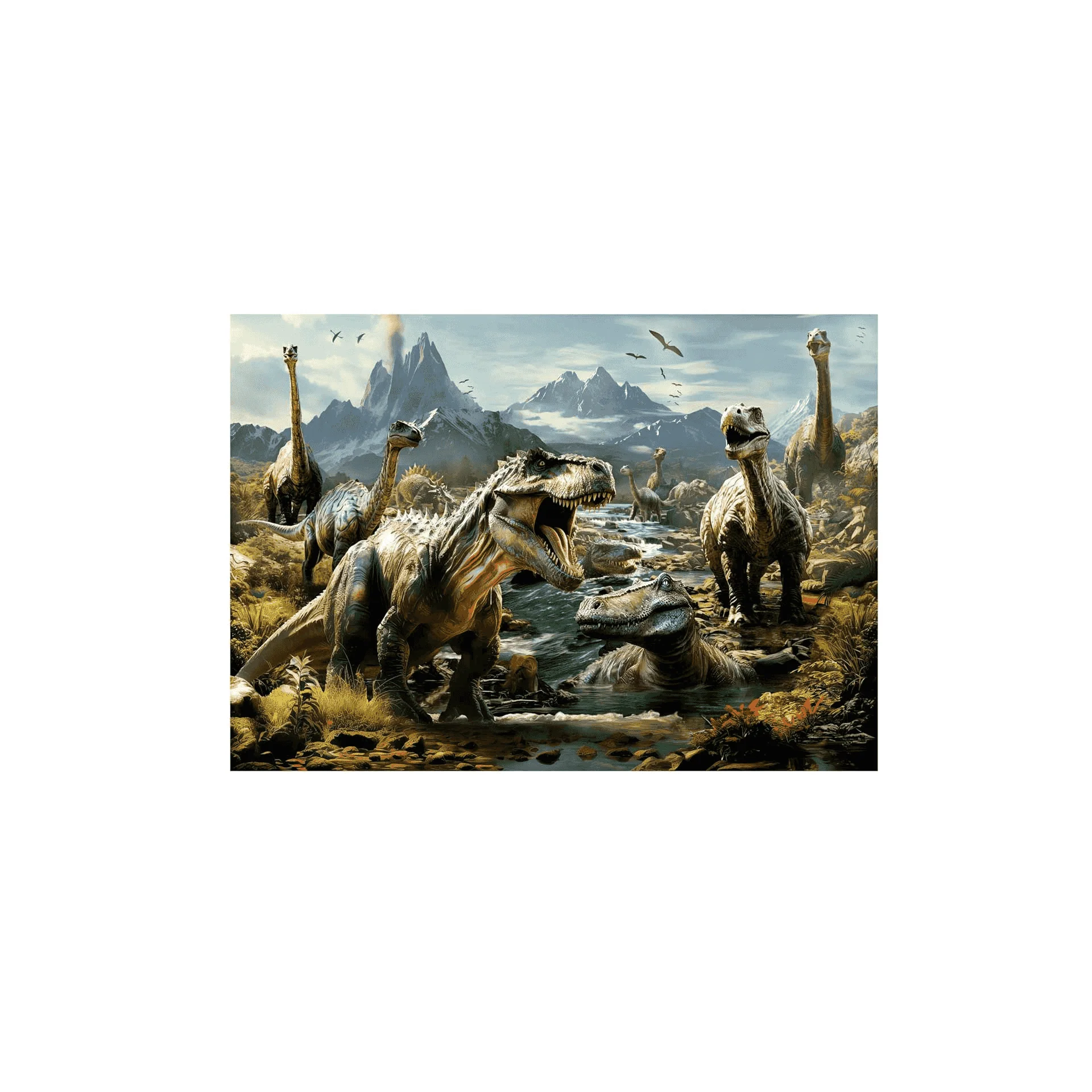 Puzzle 1000 Dinosaurios Feroces - Image 2