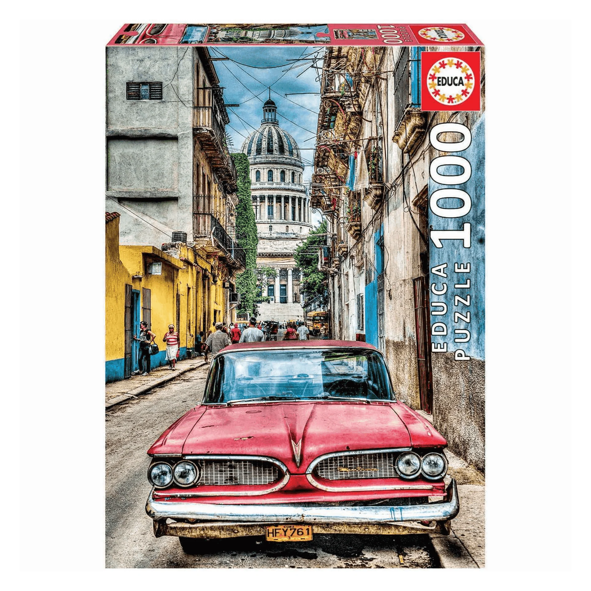 Puzzle 1000 piezas Coche En La Habana Cuba