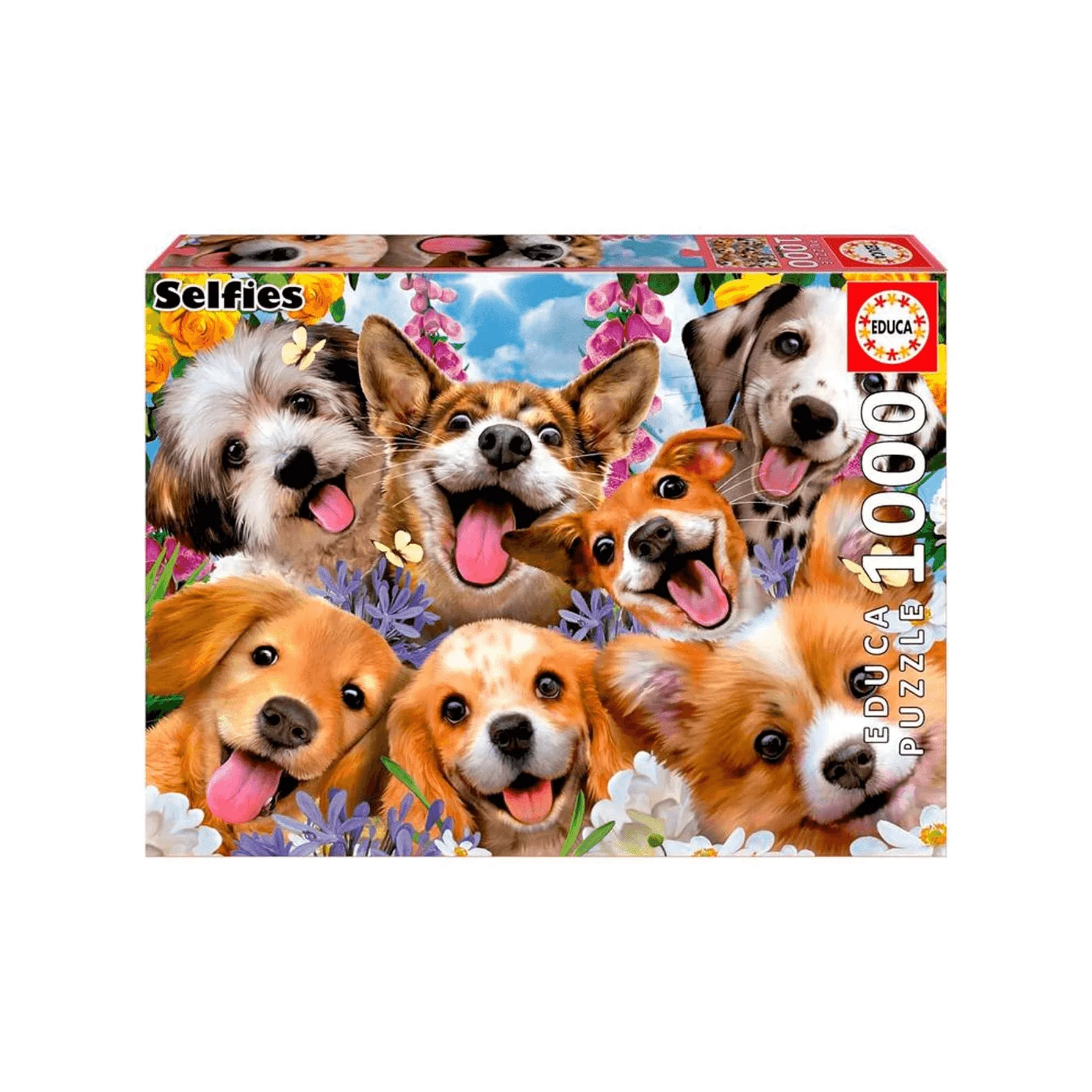 Puzzle 1000 Selfie De Perritos