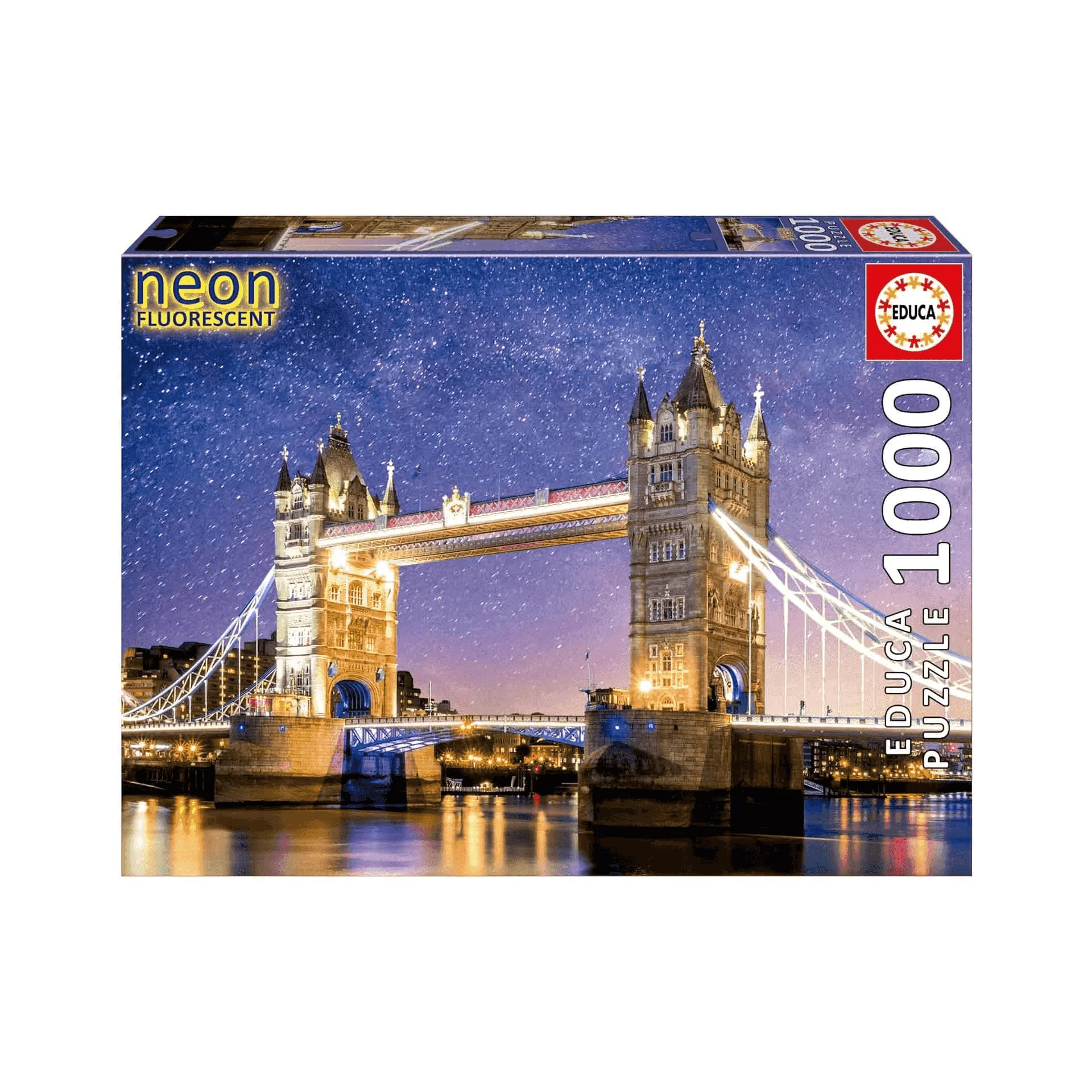 Puzzle 1000 Tower Bridge, Londres 'Neon'