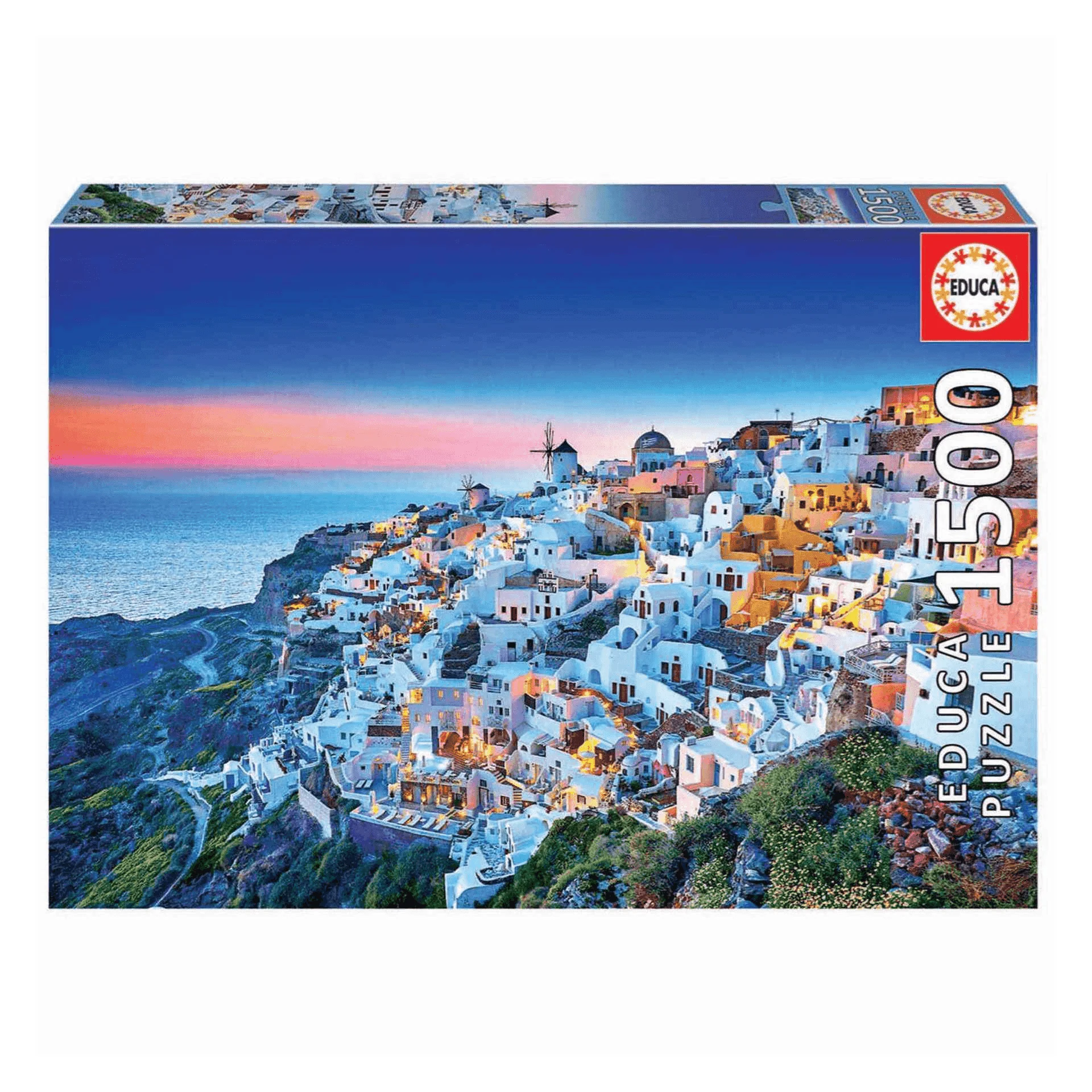 Puzzle 1500 piezas Santorini