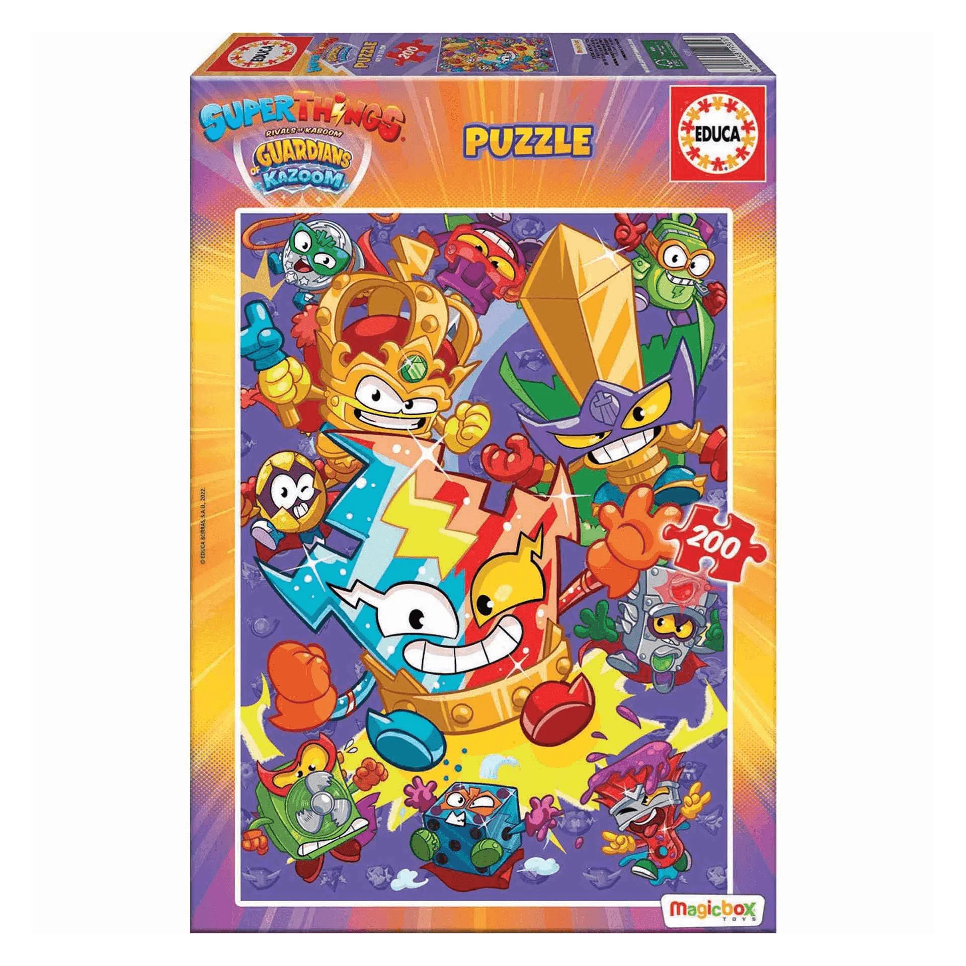 Puzzle 200 piezas Superthings