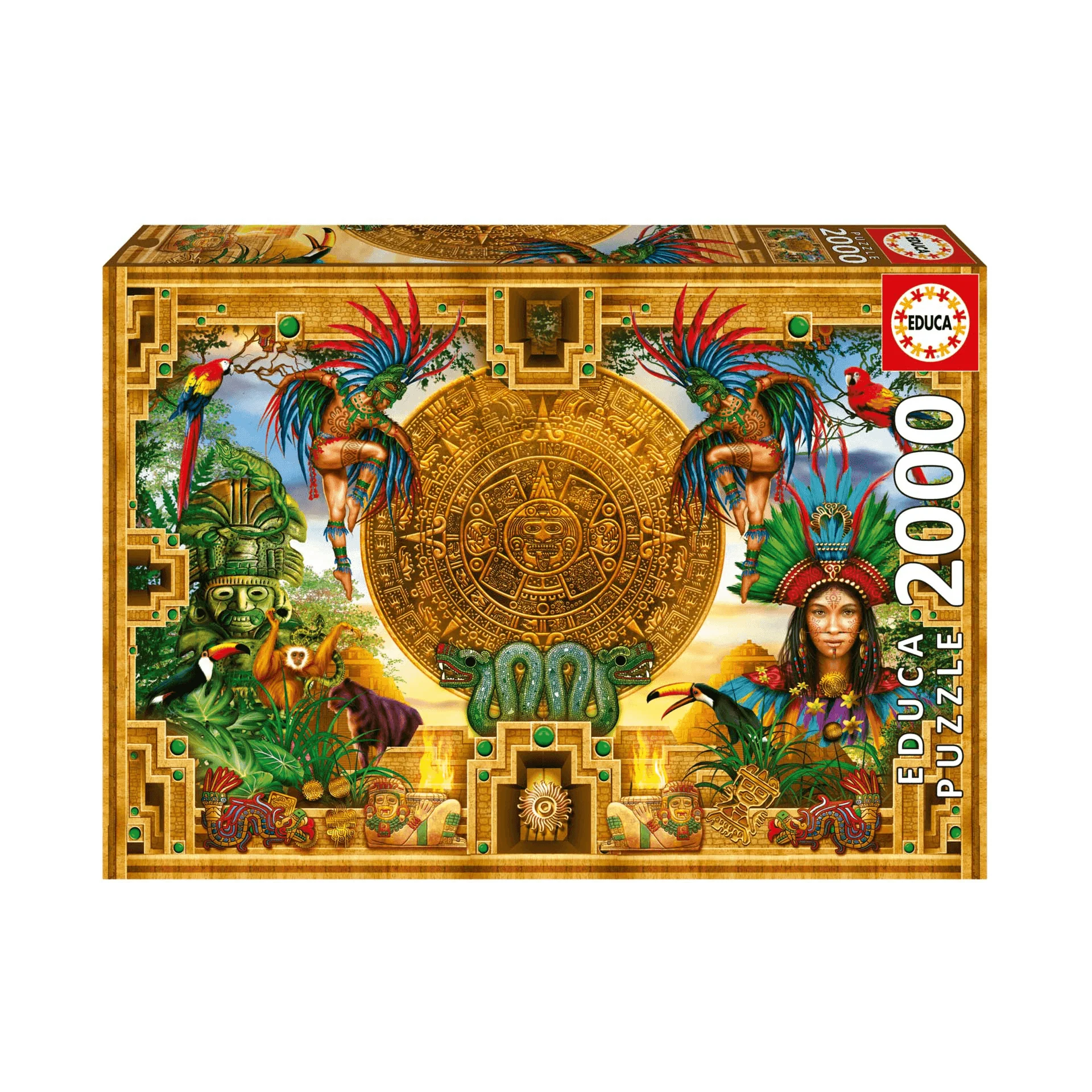 Puzzle 2000 Montaje Azteca Maya