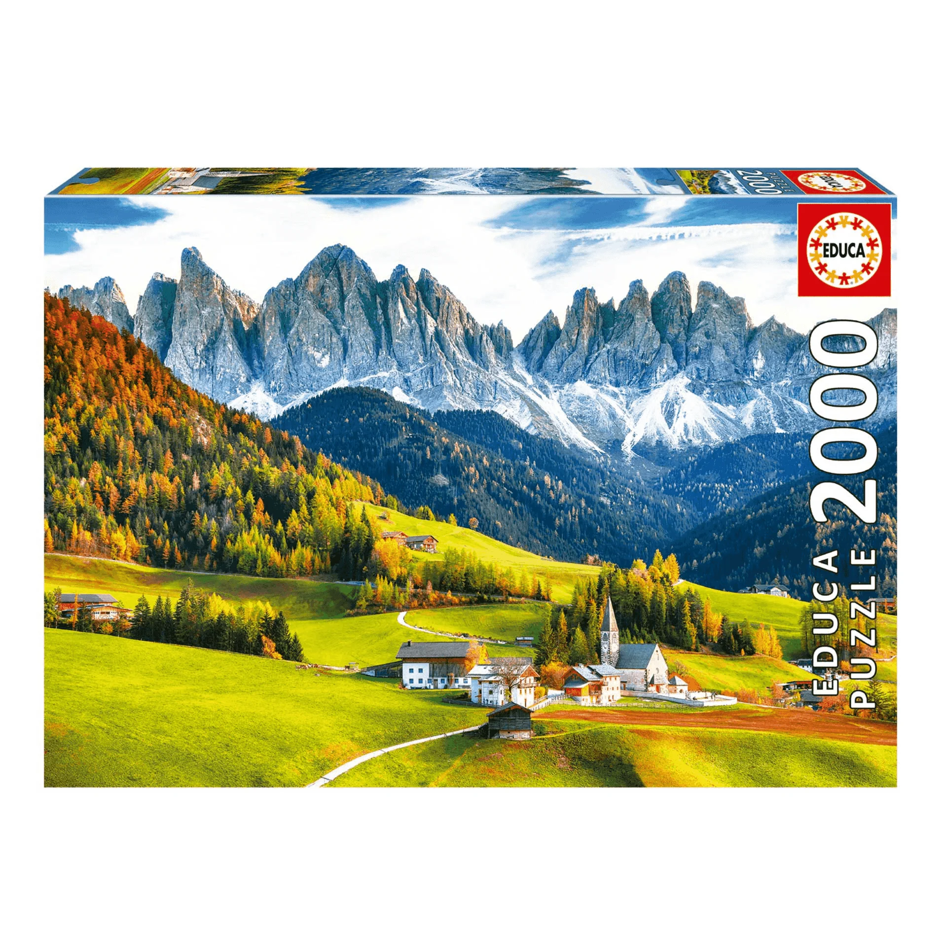 Puzzle 2000 Otoño En Las Dolomitas