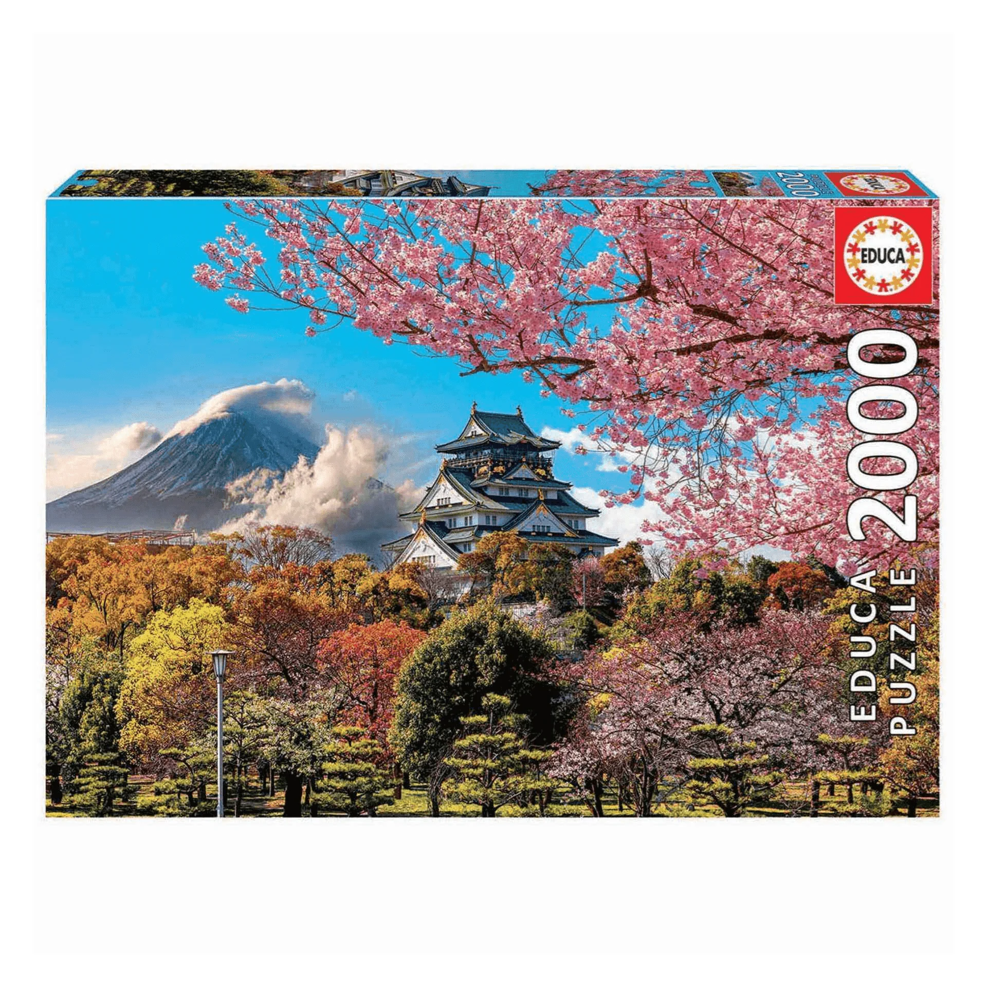 Puzzle 2000 piezas Castillo De Osaka Japón