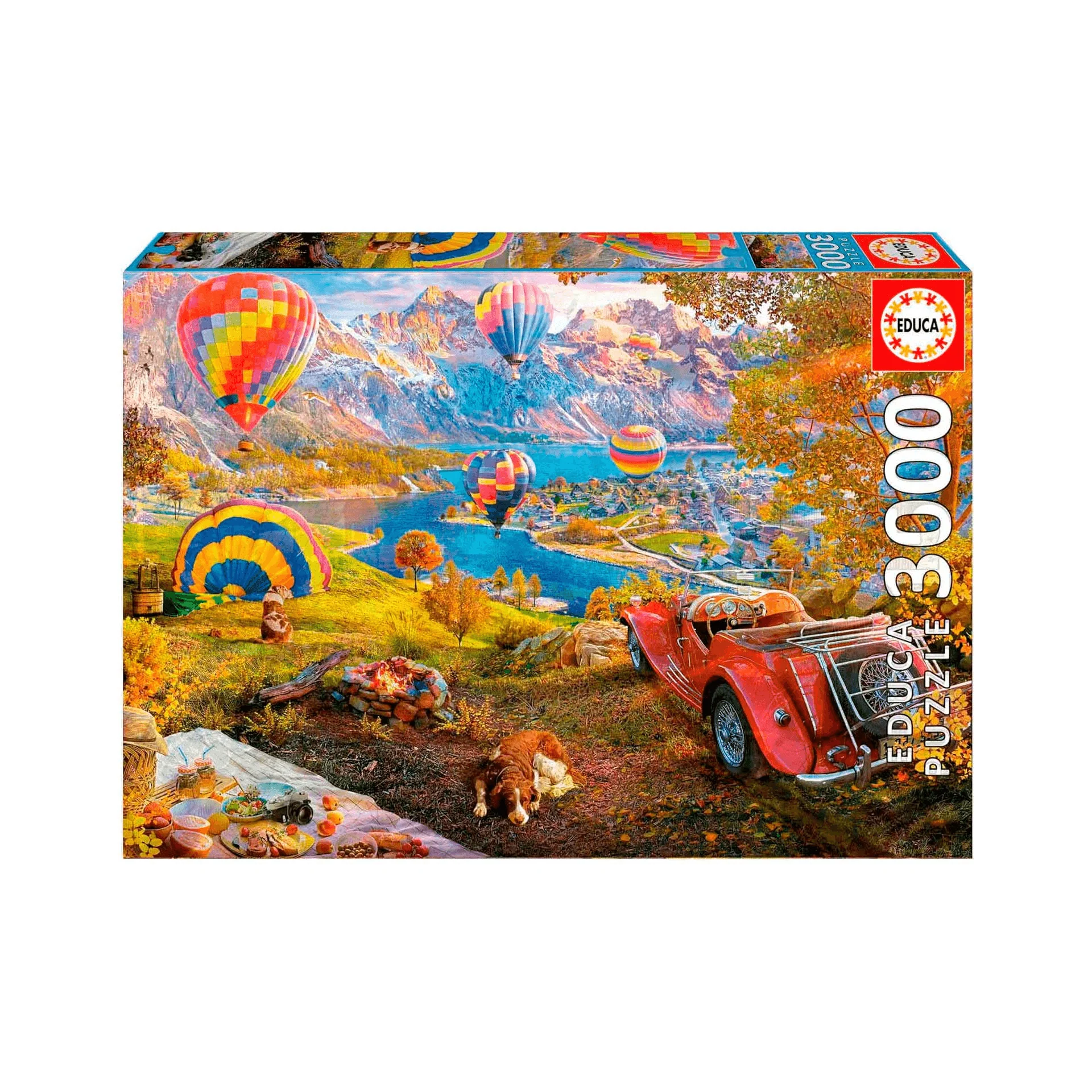 Puzzle 3000 El Valle De Los Globos Aerostaticos