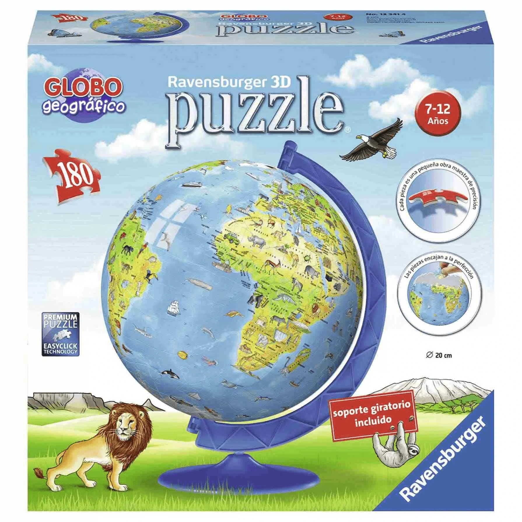 Puzzle 3D Globo Infantil