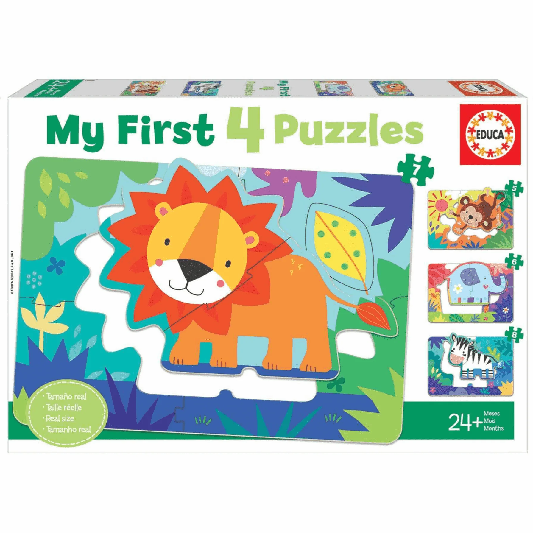 Puzzle Animales Selva My First Puzzle