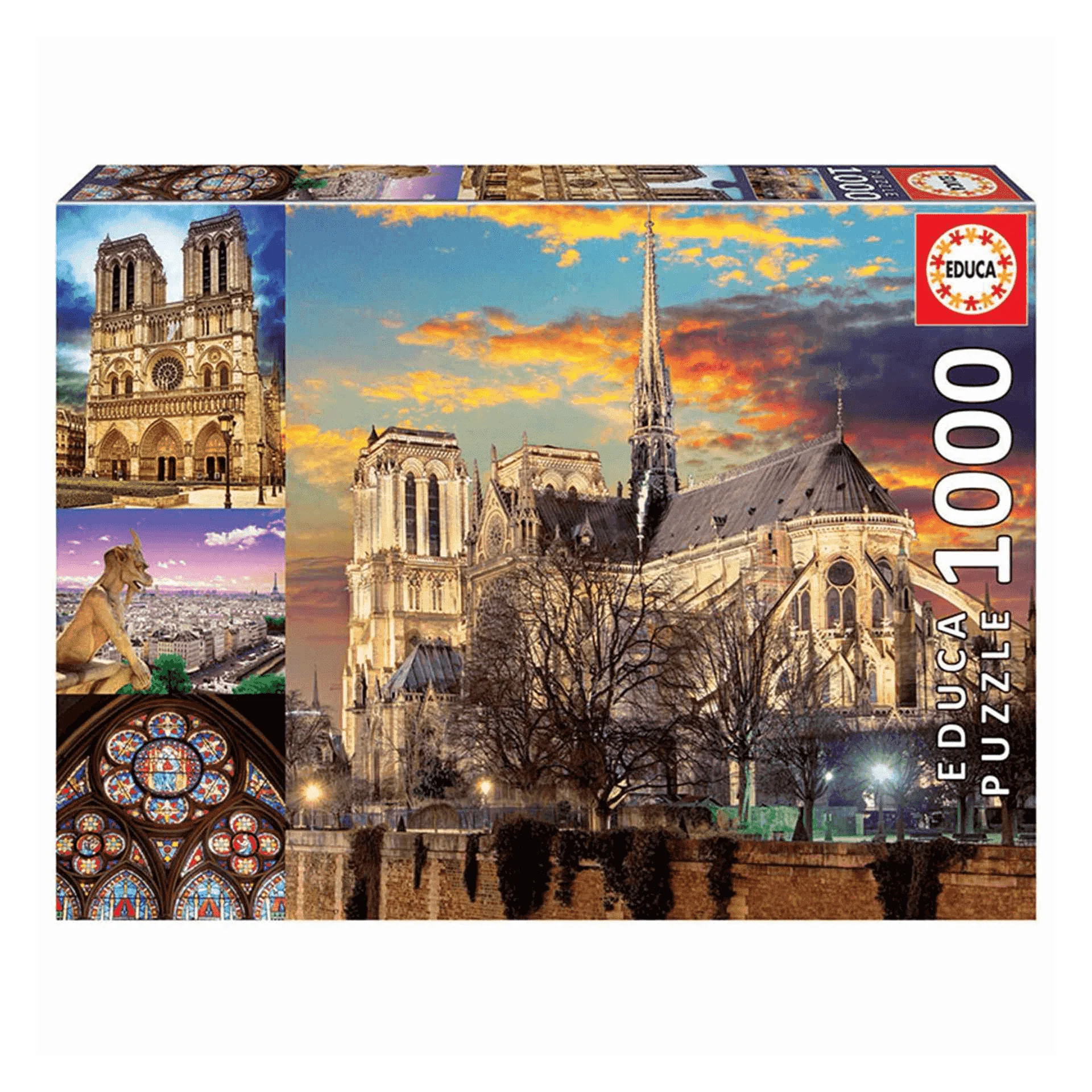Puzzle Collage De Notre Dame 1000 Piezas