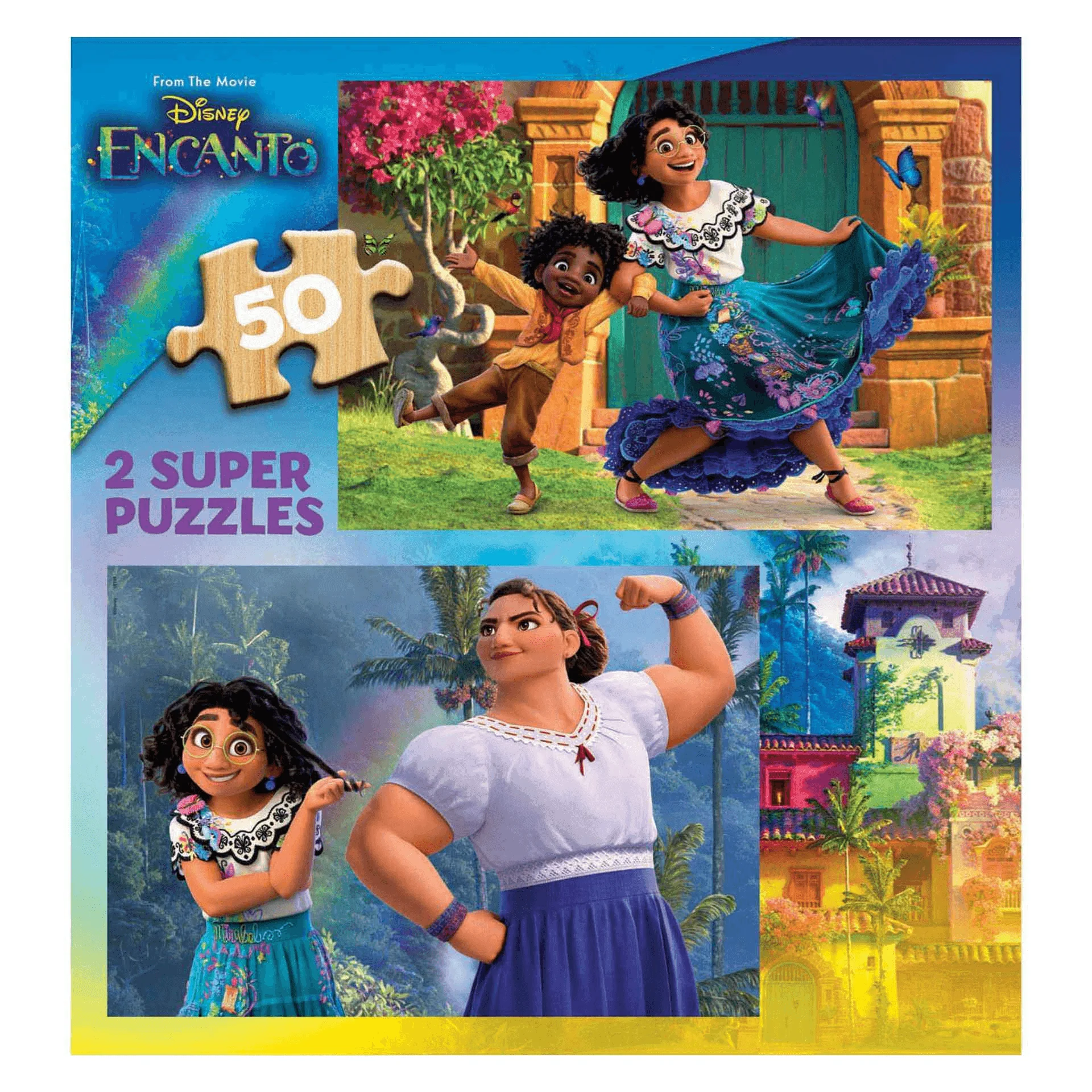 Puzzle de Madera Encanto Disney 2x50 Piezas - Image 2