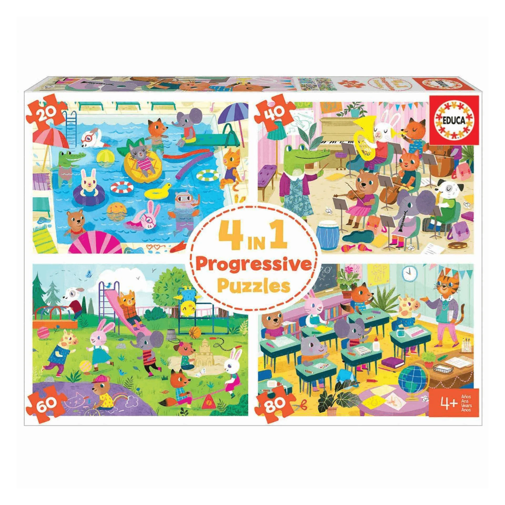 Puzzle Día En La Escuela 20