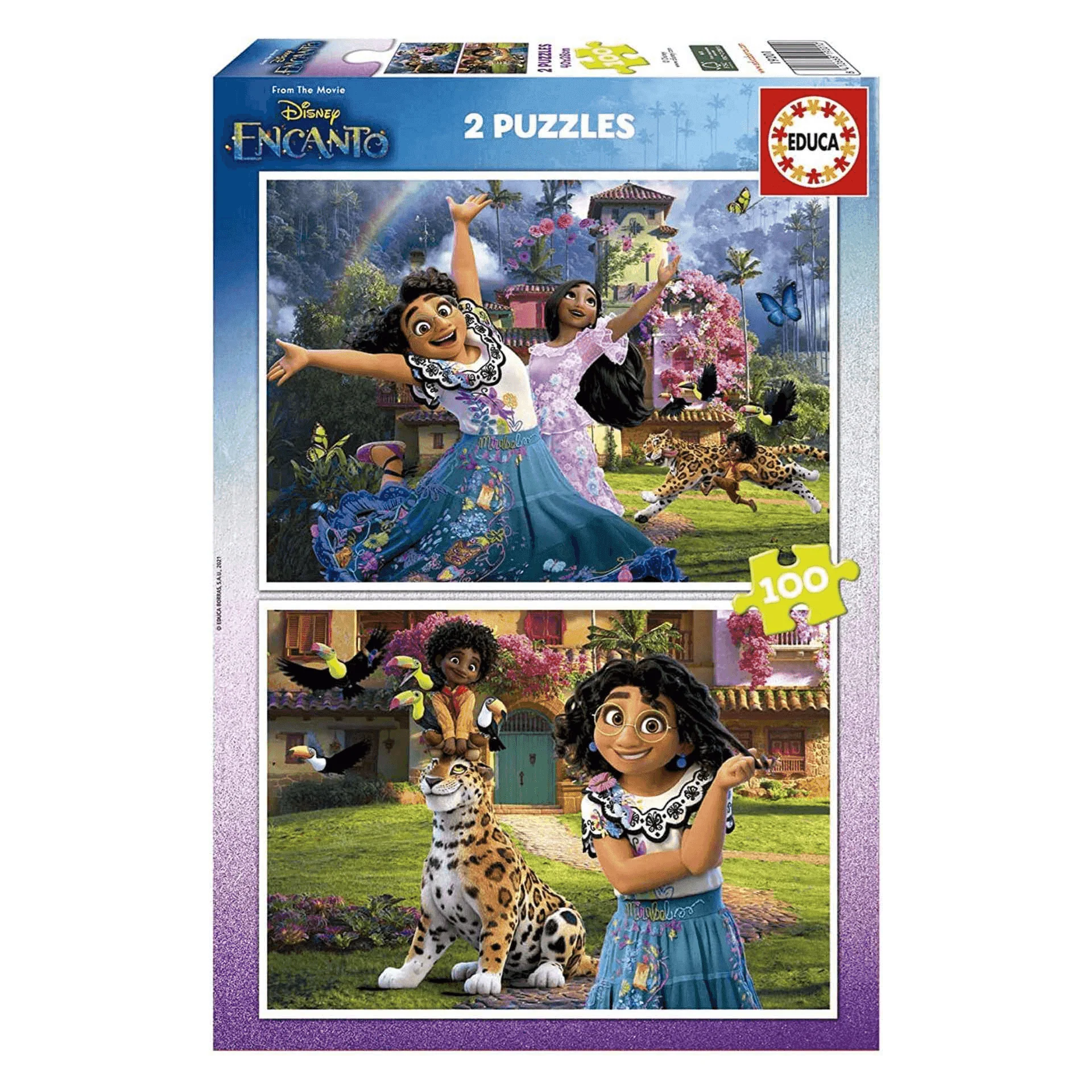 Puzzle Encanto Disney 2 x 100 Piezas