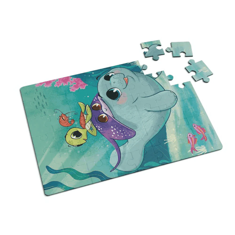 Puzzle Iti infantil 24 y 48 piezas educativo de viaje - Image 3