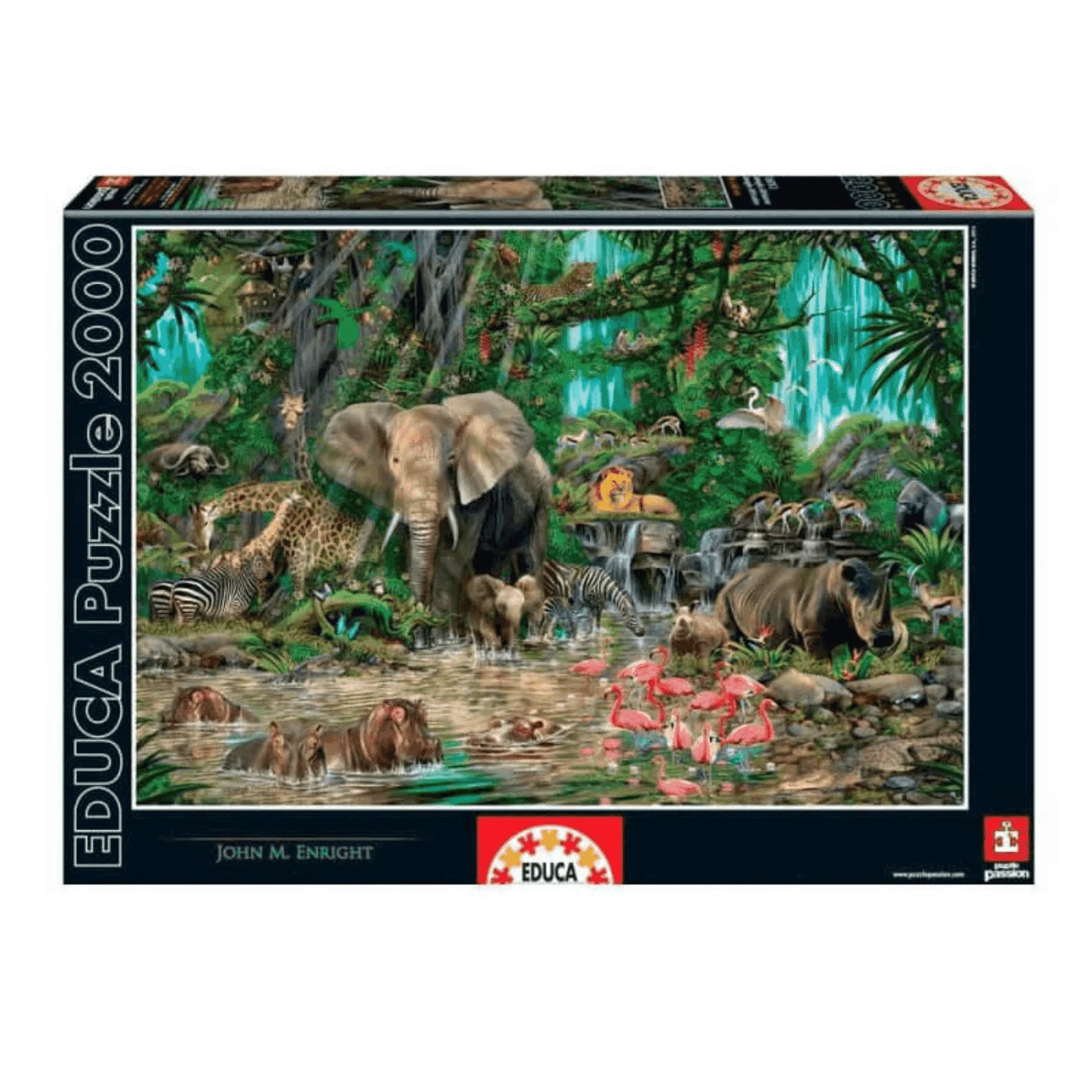 Puzzle Jungla Africana 2000 Piezas