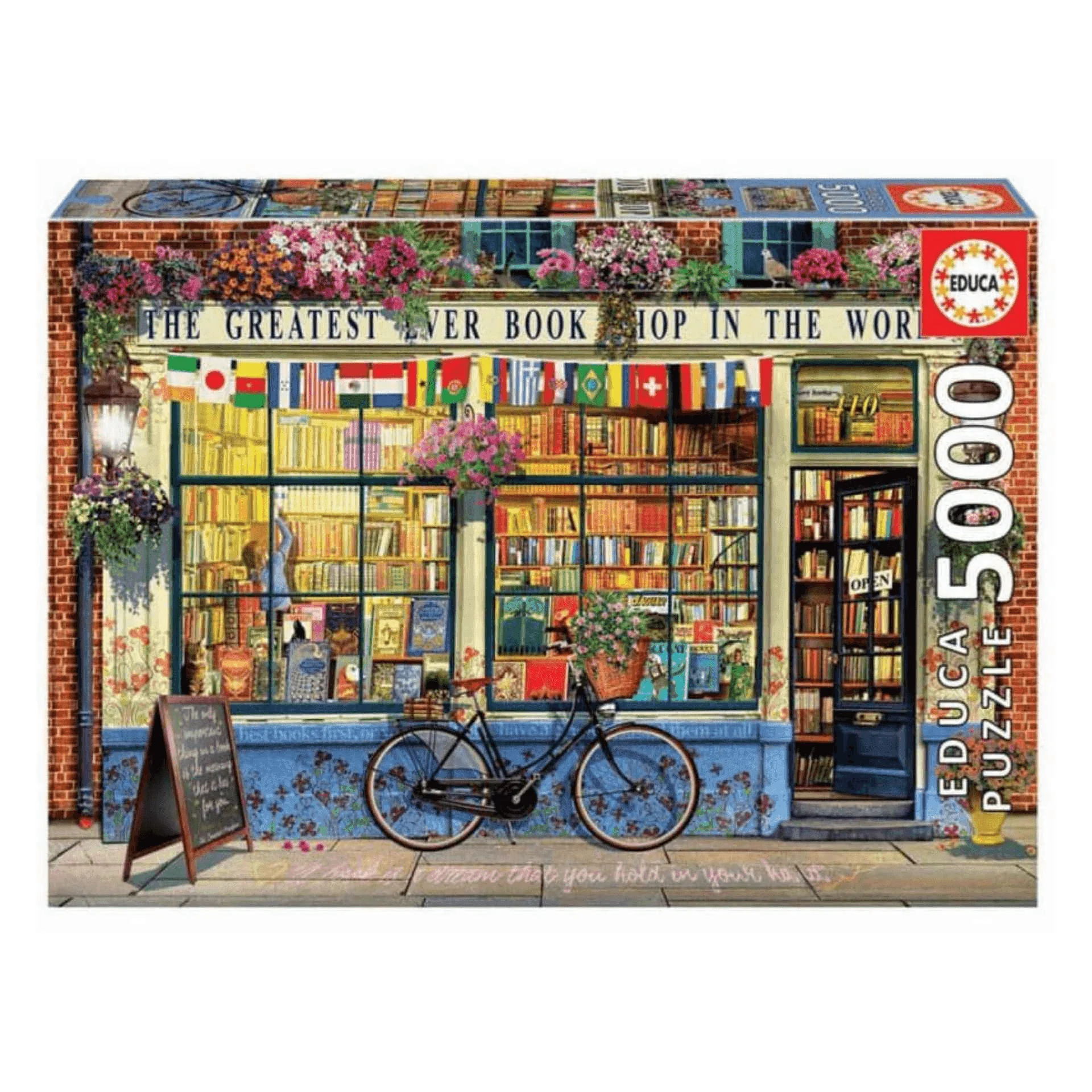 Puzzle La Mejor Librería Del Mundo 5000 Piezas