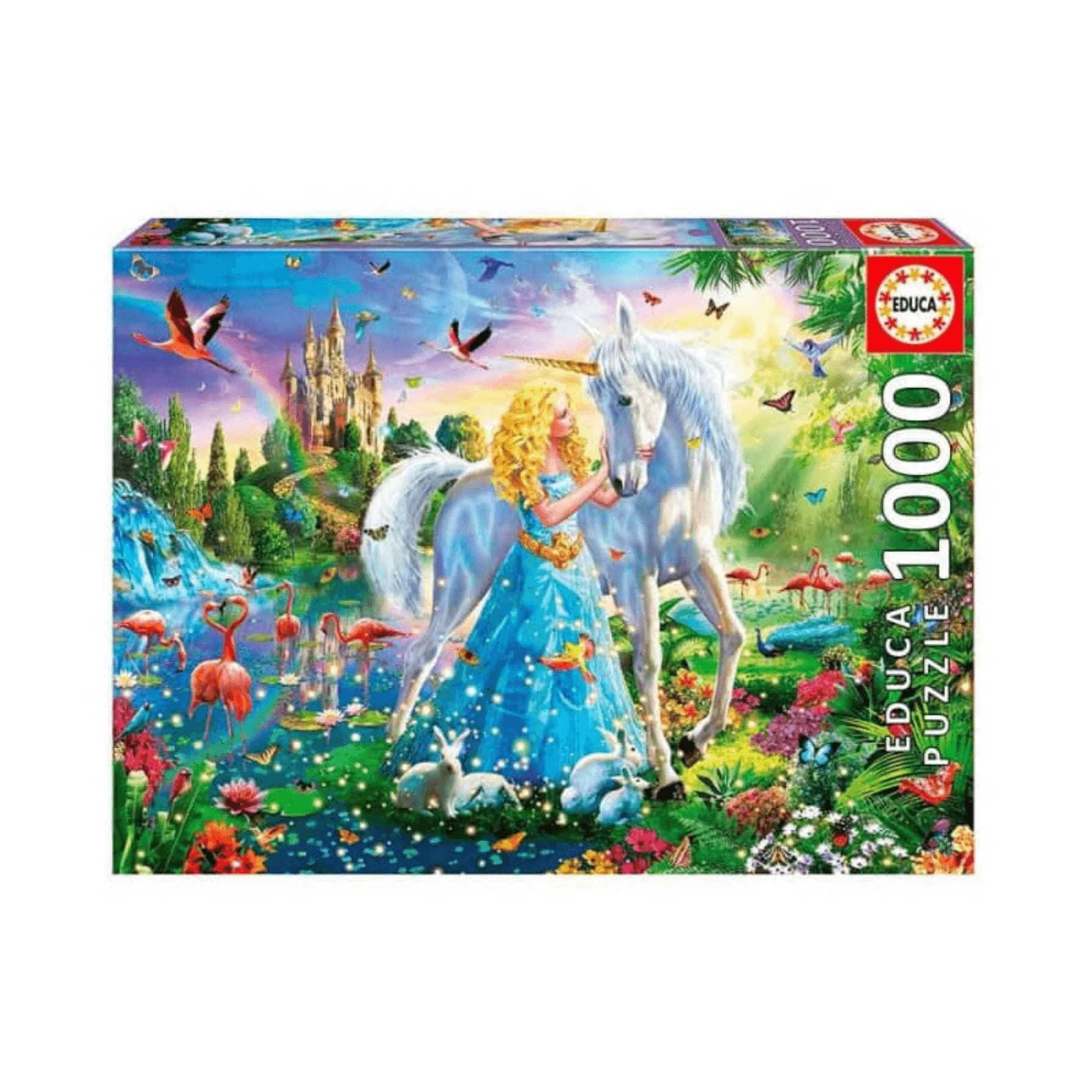 Puzzle La Princesa y El Unicornio 1000 Piezas