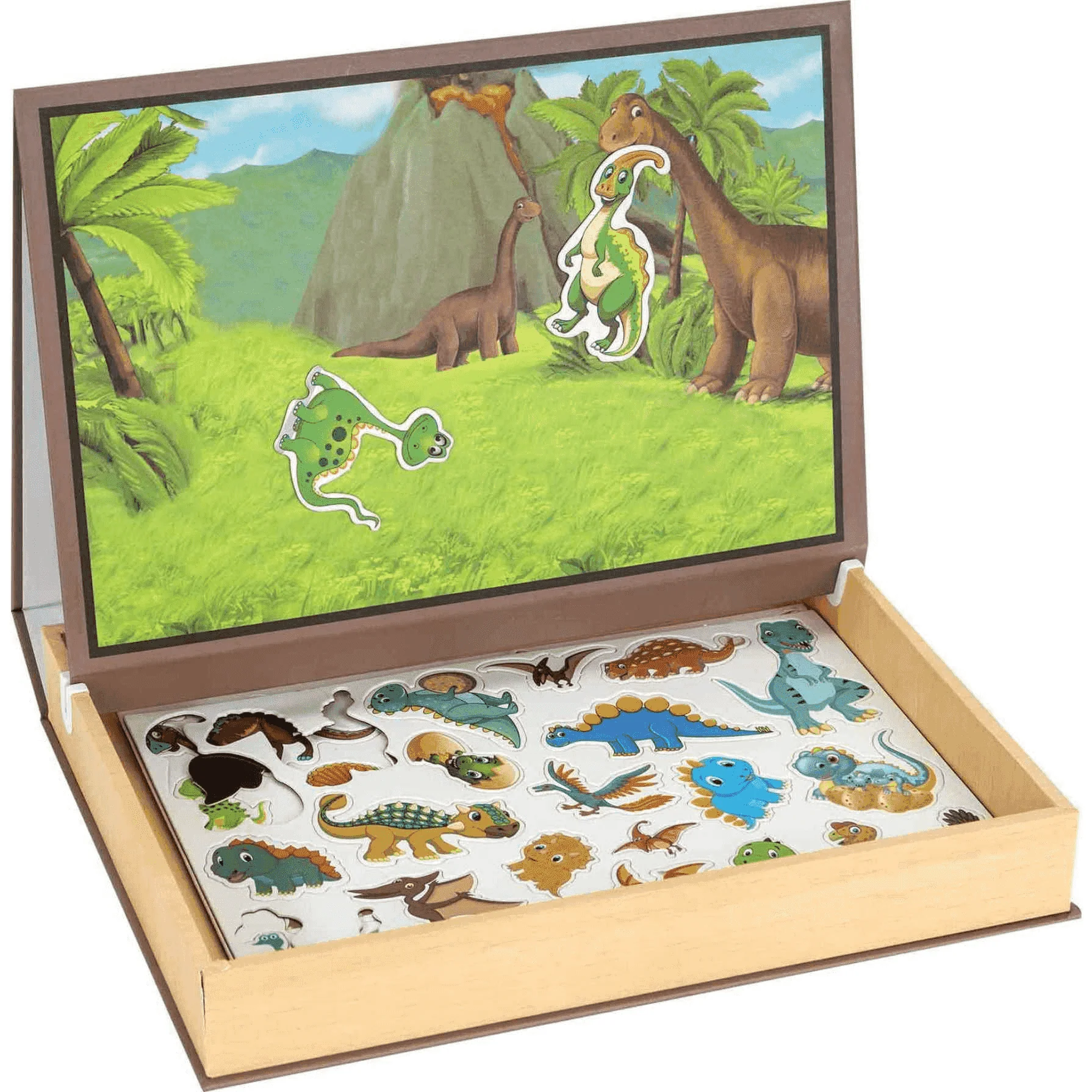 Puzzle Magnético Educativo Granja o Dinosaurios - Image 4