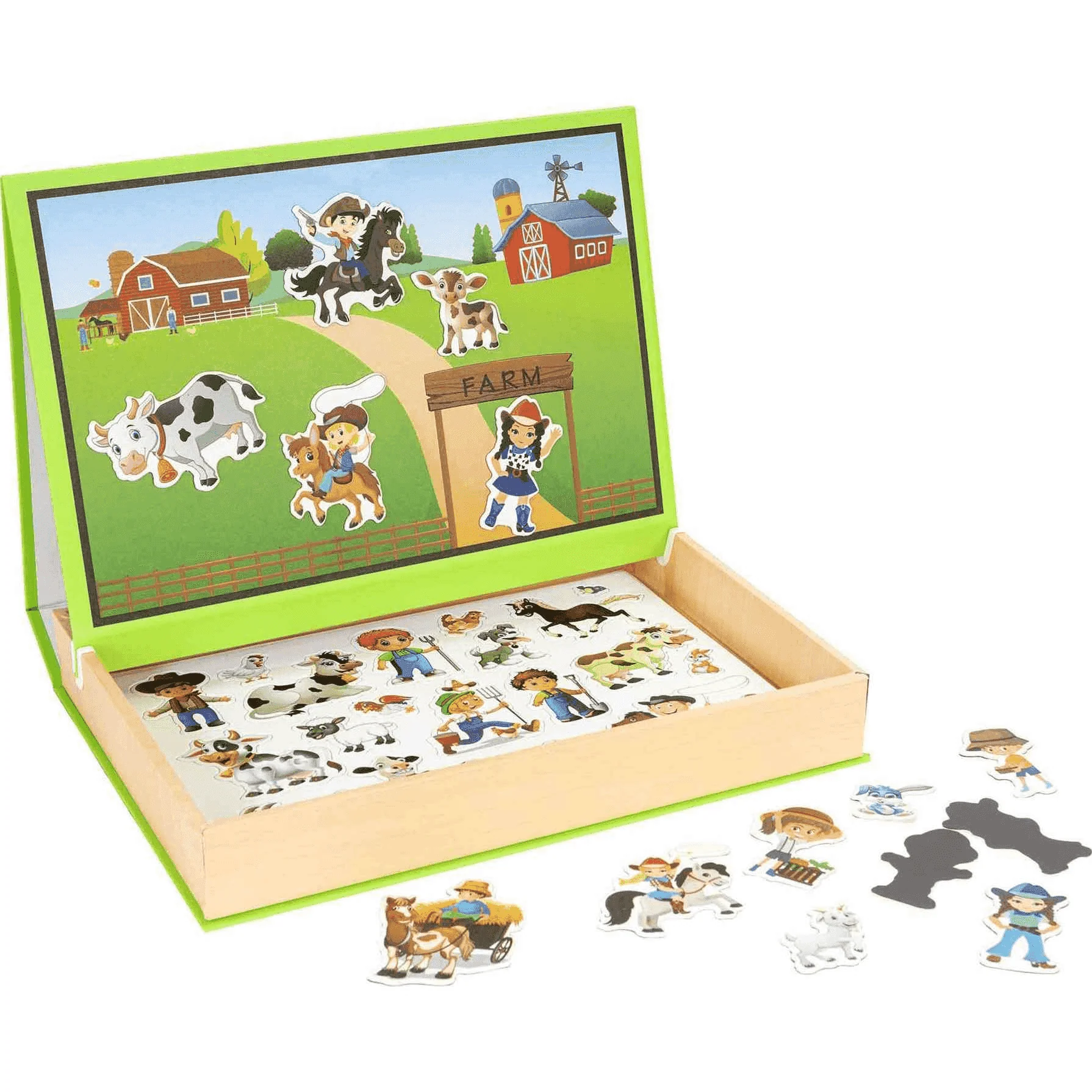 Puzzle Magnético Educativo Granja o Dinosaurios - Image 5
