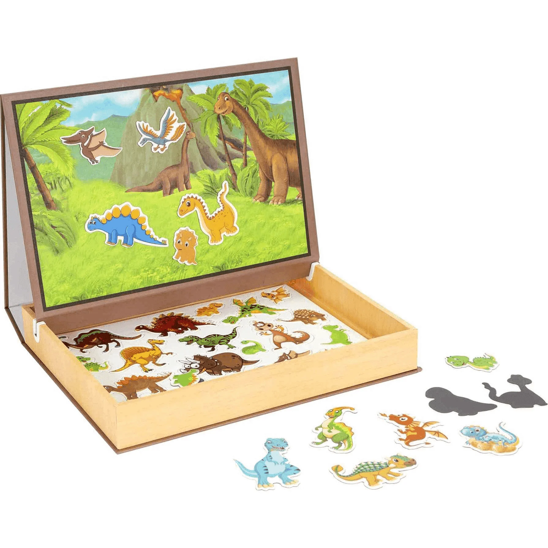 Puzzle Magnético Educativo Granja o Dinosaurios - Image 6