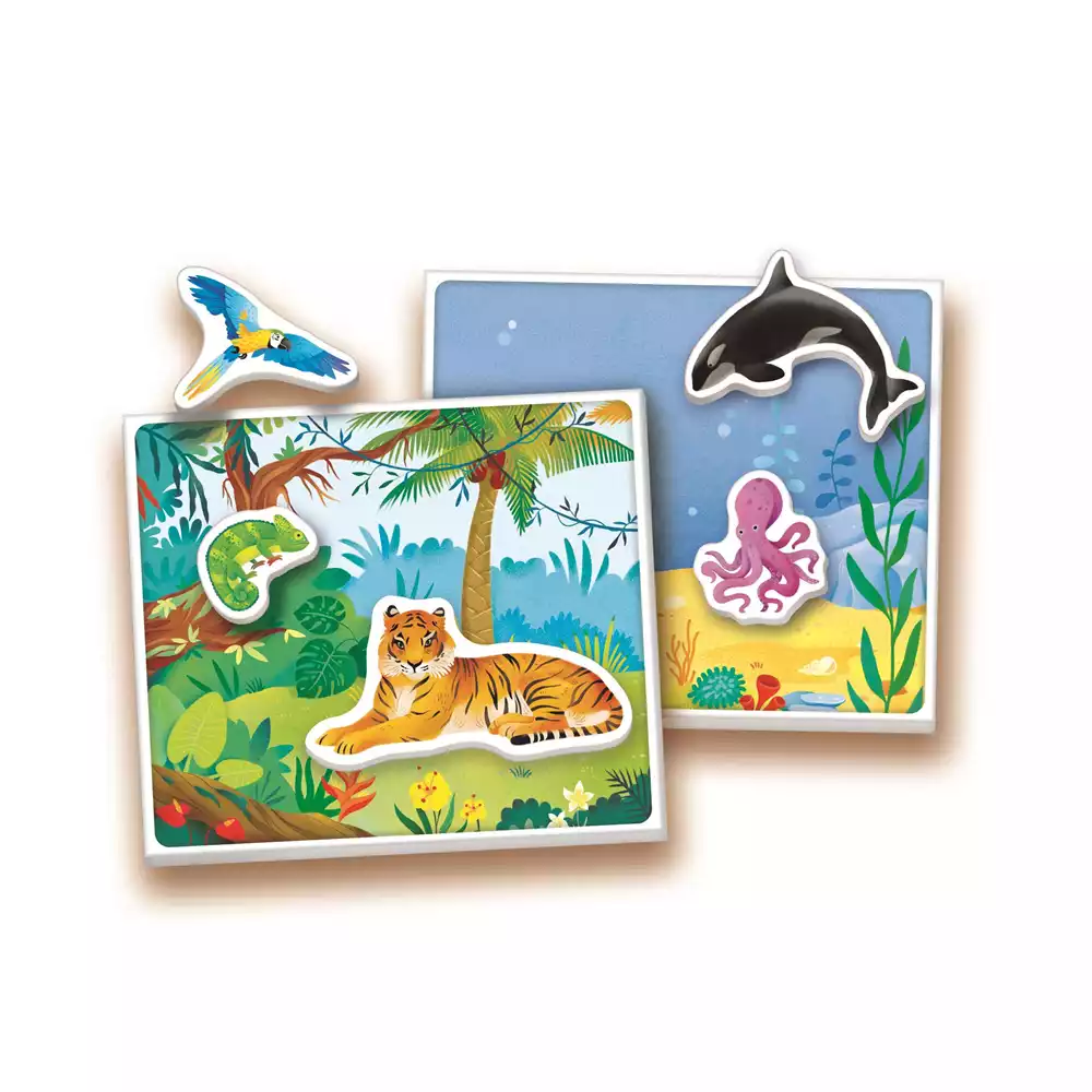Puzzle Montessori Animales Clementoni - Image 2