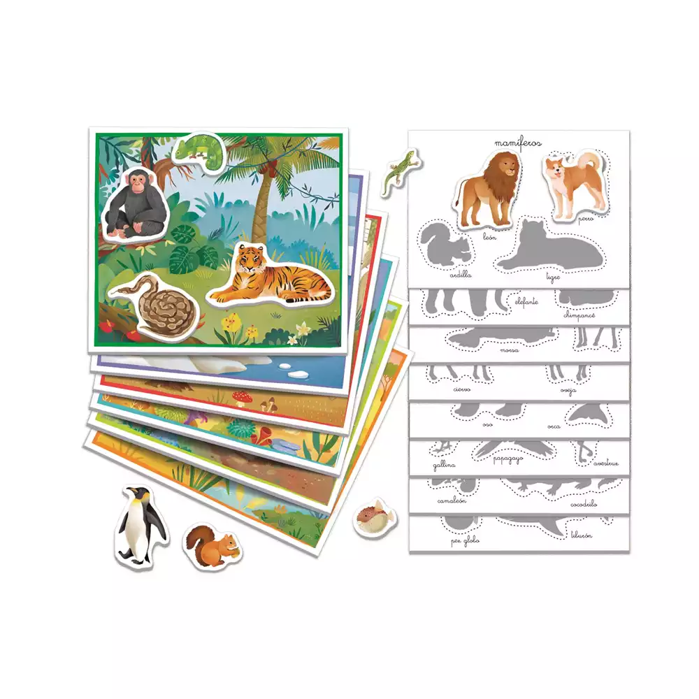 Puzzle Montessori Animales Clementoni - Image 3