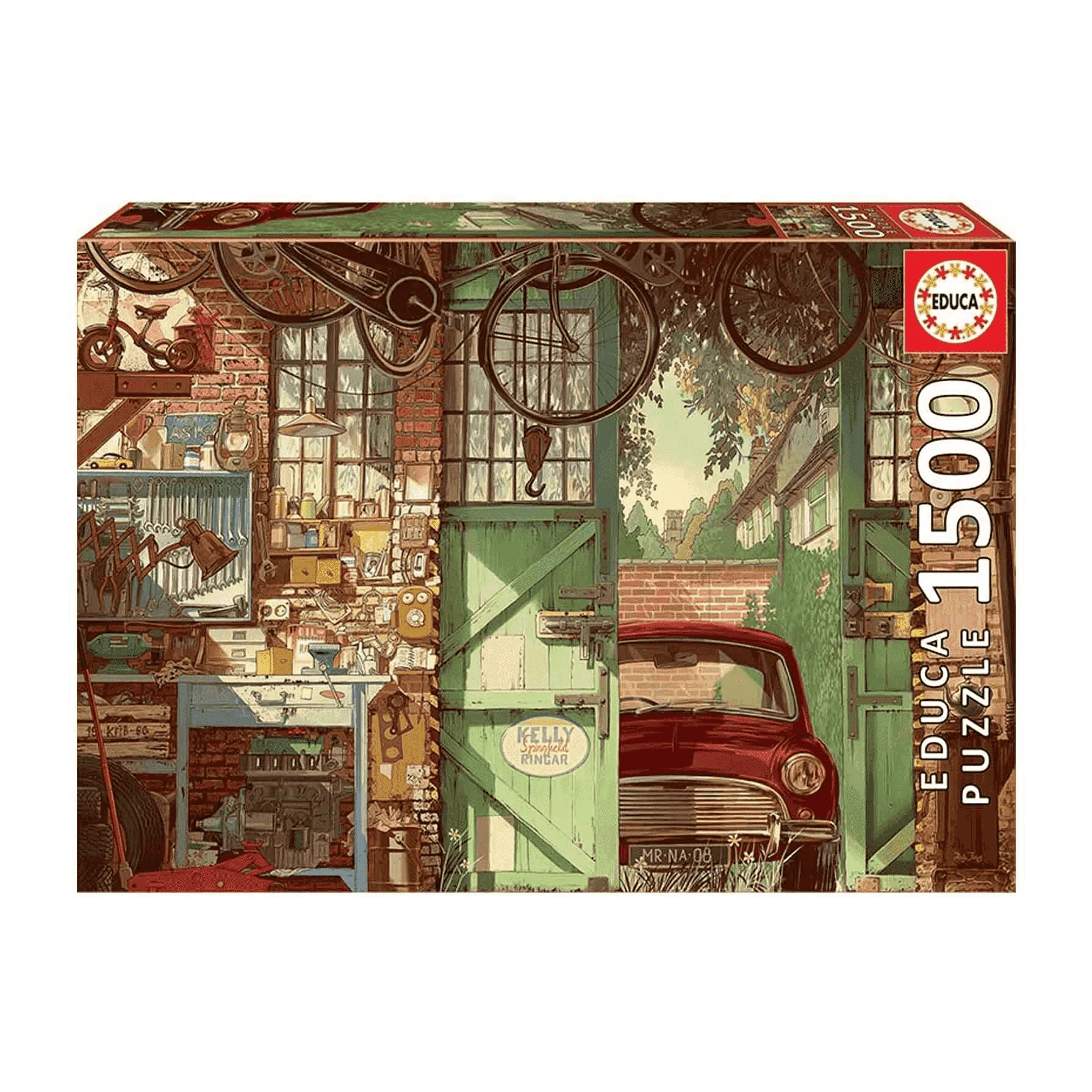 Puzzle Old Garage Arly Jones 1500 piezas