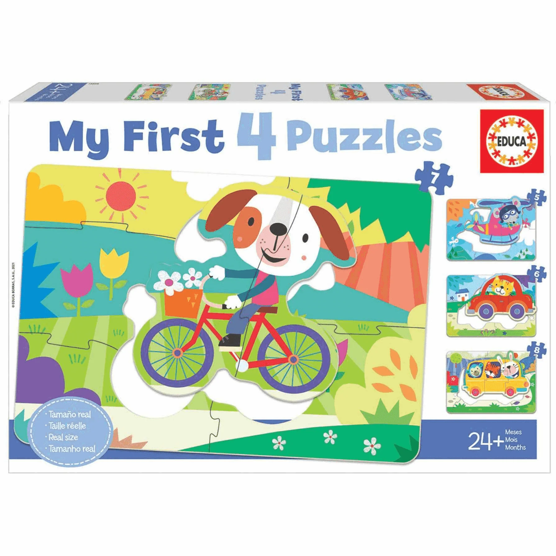Puzzle Progresivo Vehículos My First Puzzle