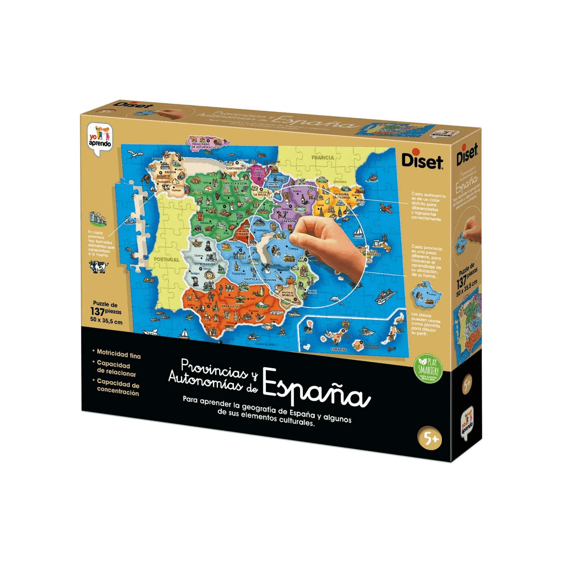 Puzzle Provincias de España 137 Piezas - Image 2