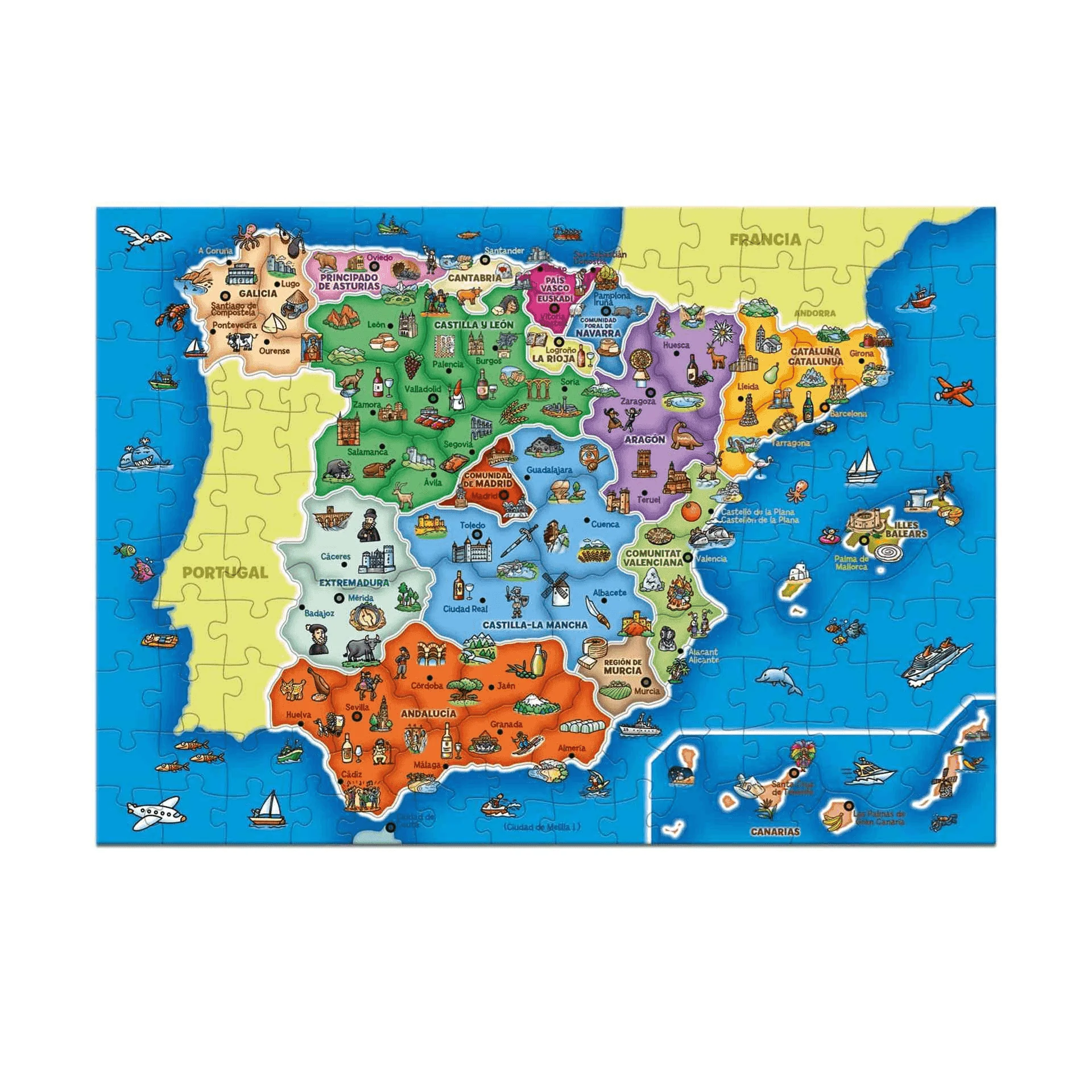 Puzzle Provincias de España 137 Piezas - Image 3